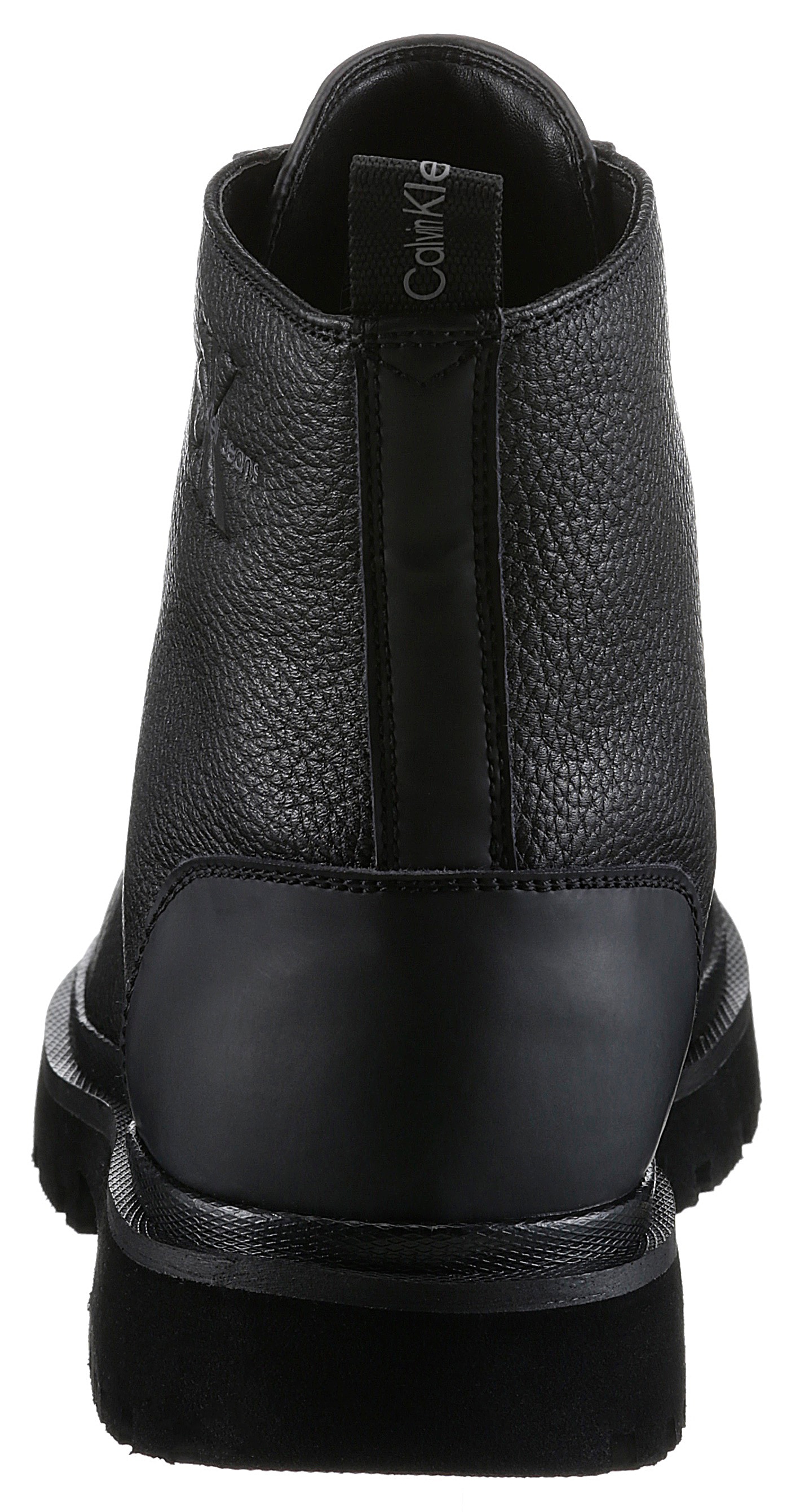 Calvin Klein Jeans Schnürstiefelette »EVA MID LACEUP BOOT LTH«, mit Profilsohle