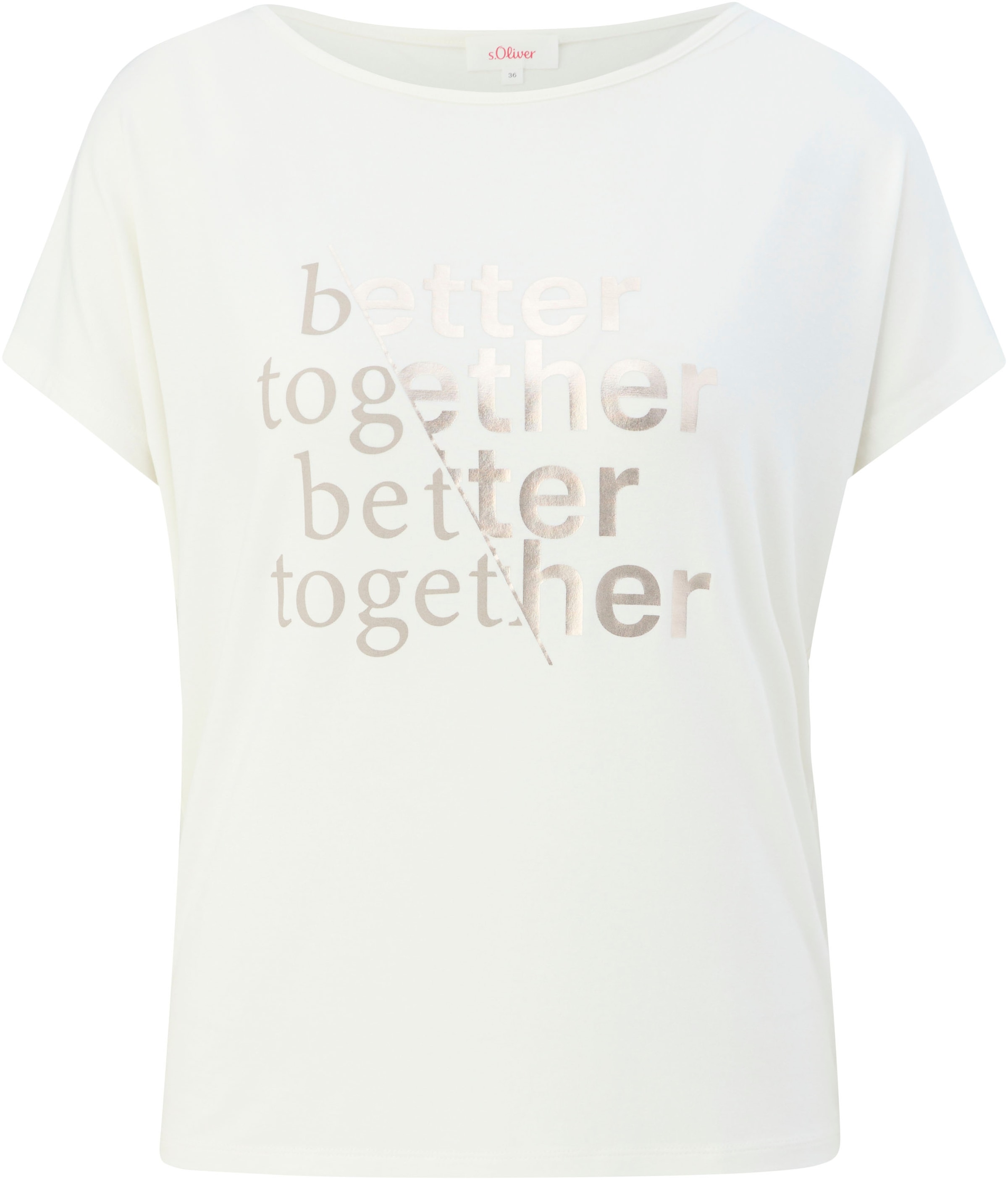 »S.Oliver T-Shirt Jelmoli-Versand Schweiz s.Oliver shoppen online bei Damen T-Shirts«