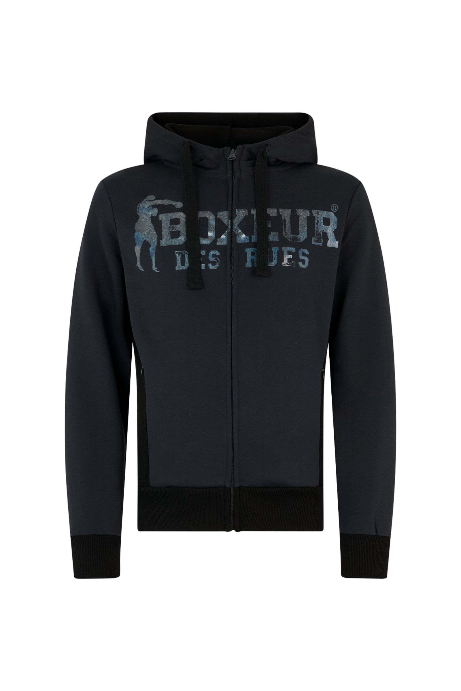 BOXEUR DES RUES Sweatjacke »BOXEUR DES RUES Sweatjacke Hooded Full Zip Sweatshirt«