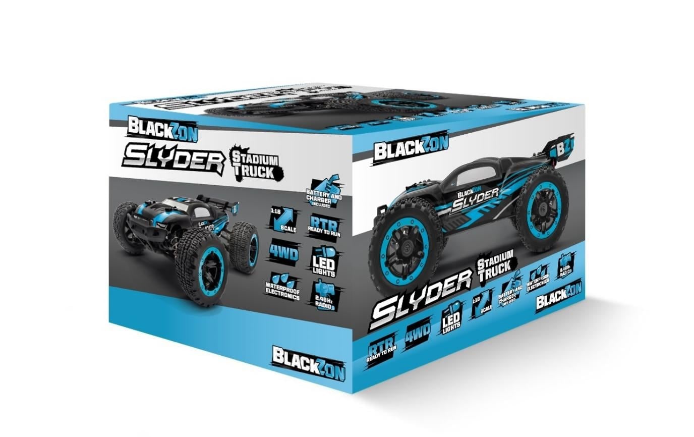 RC-Monstertruck »Blackzon Slyder ST 4WD, Blau«