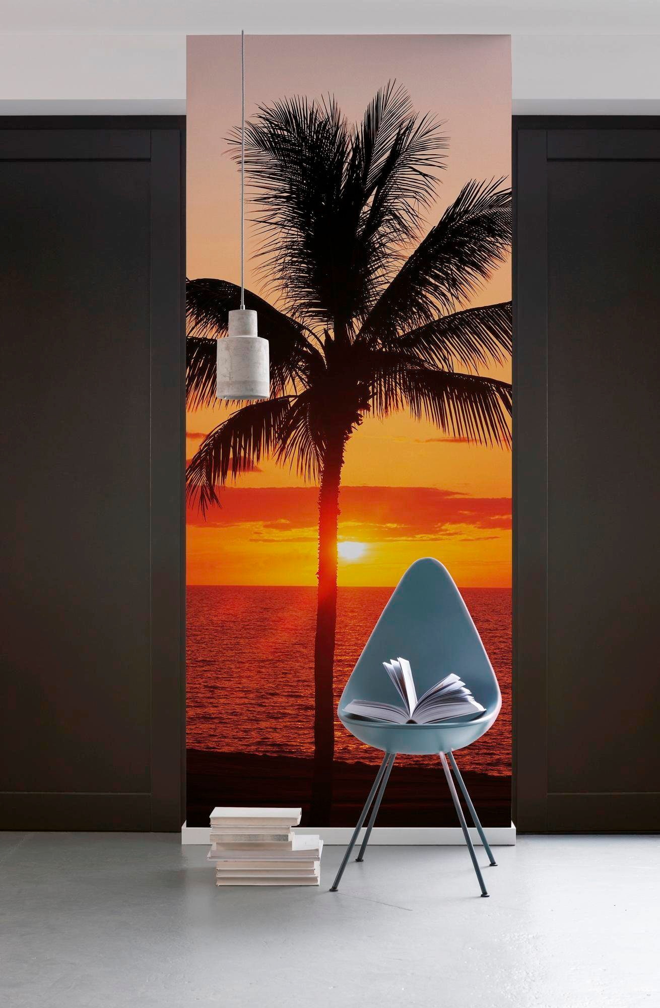 Komar Vliestapete »Digitaldruck Vlies - Hawaii - Grösse 100 x 280 cm«, bedruckt, Wohnzimmer, Schlafzimmer