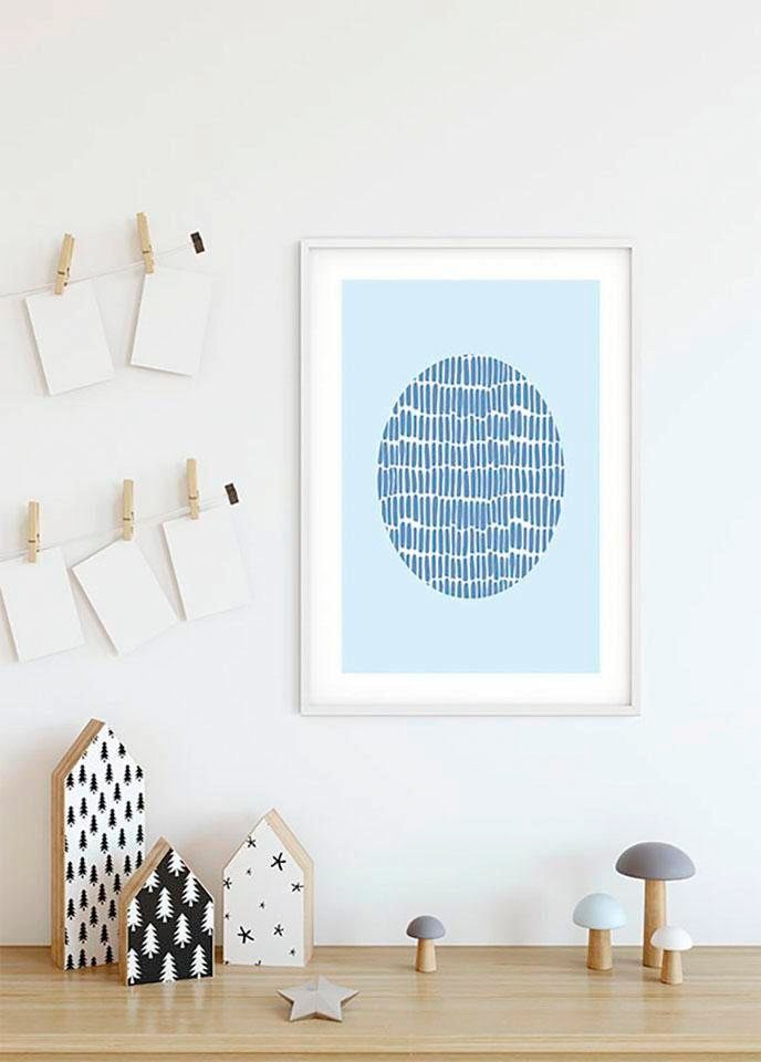 ❤ Komar Poster »Shelly Patterns Blue«, Formen-Kunst, (Packung, 1 St.,  Anzahl Teile 1), Kinderzimmer, Schlafzimmer, Wohnzimmer bestellen im  Jelmoli-Online Shop