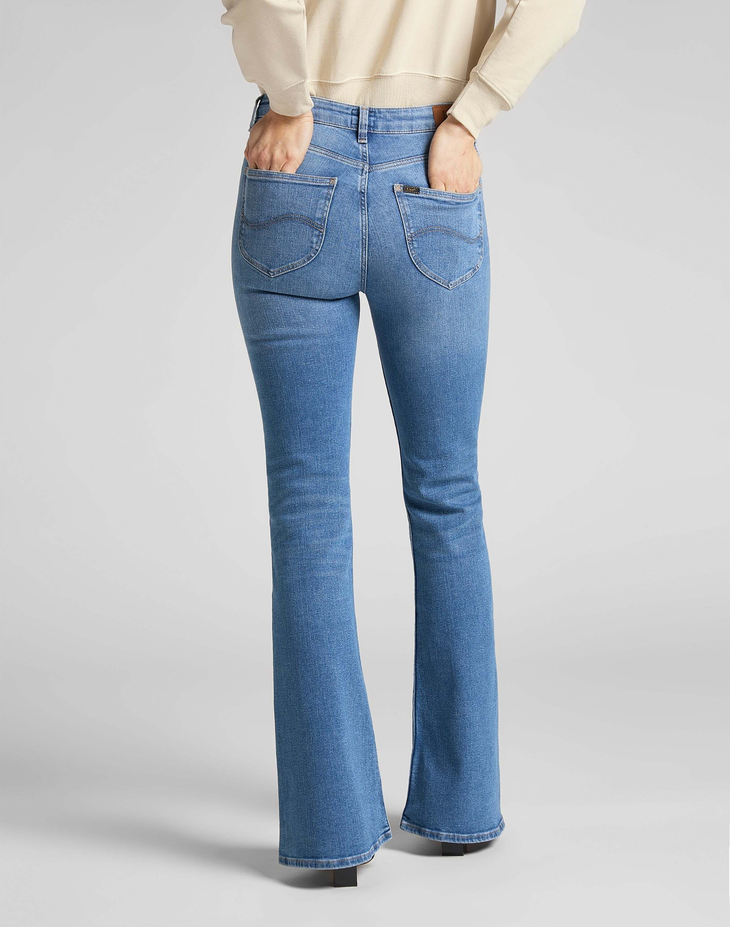 Lee® Bootcut-Jeans »LEE Flared Jeans Breese«