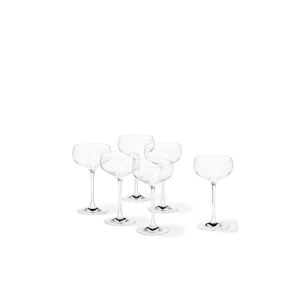 LEONARDO Sektglas »Cheers 315 ml, 6 Stück, Transparent«