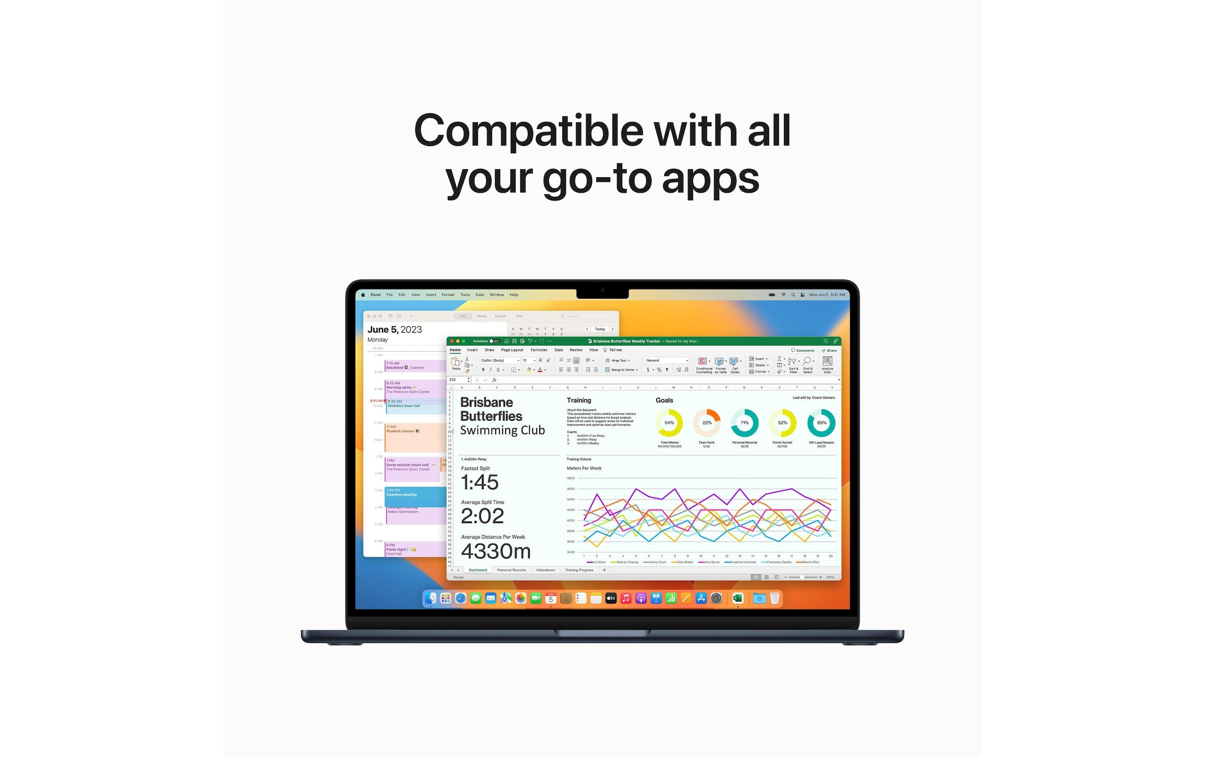 Apple MacBook Air 15 Zoll (2023), M2 Chip, 8C CPU, 10C GPU, QWERTY (US)