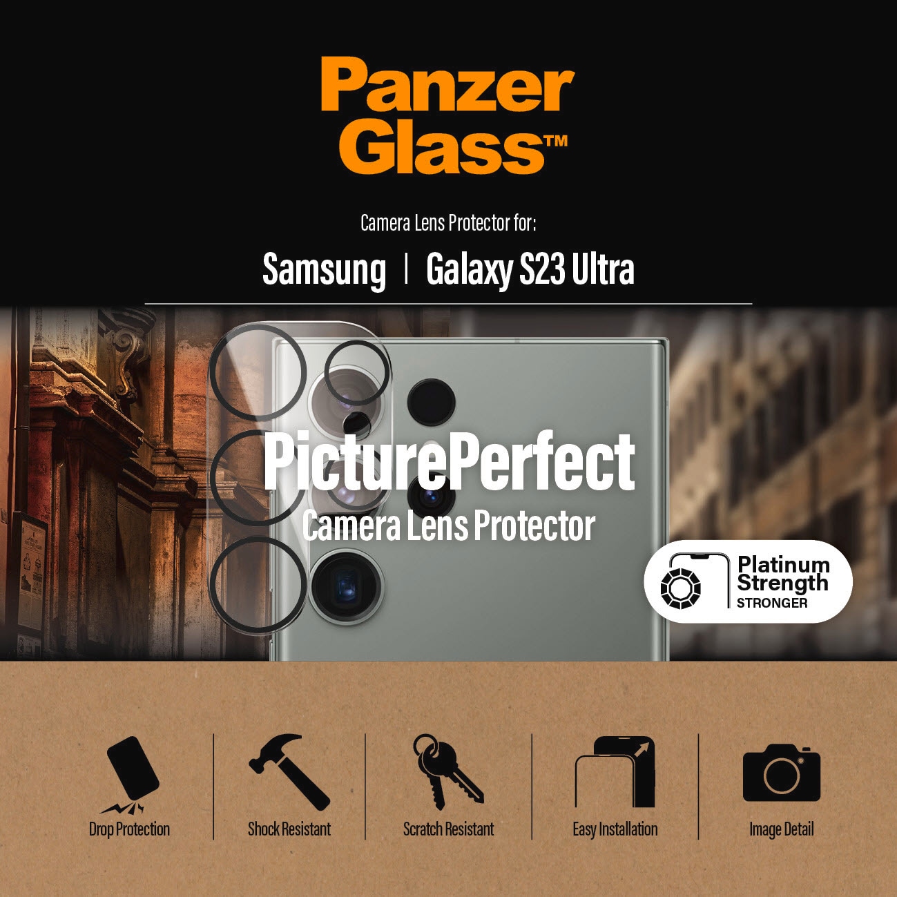 PanzerGlass Displayschutzglas »PicturePerfect - Samsung Galaxy S23 Ultra«