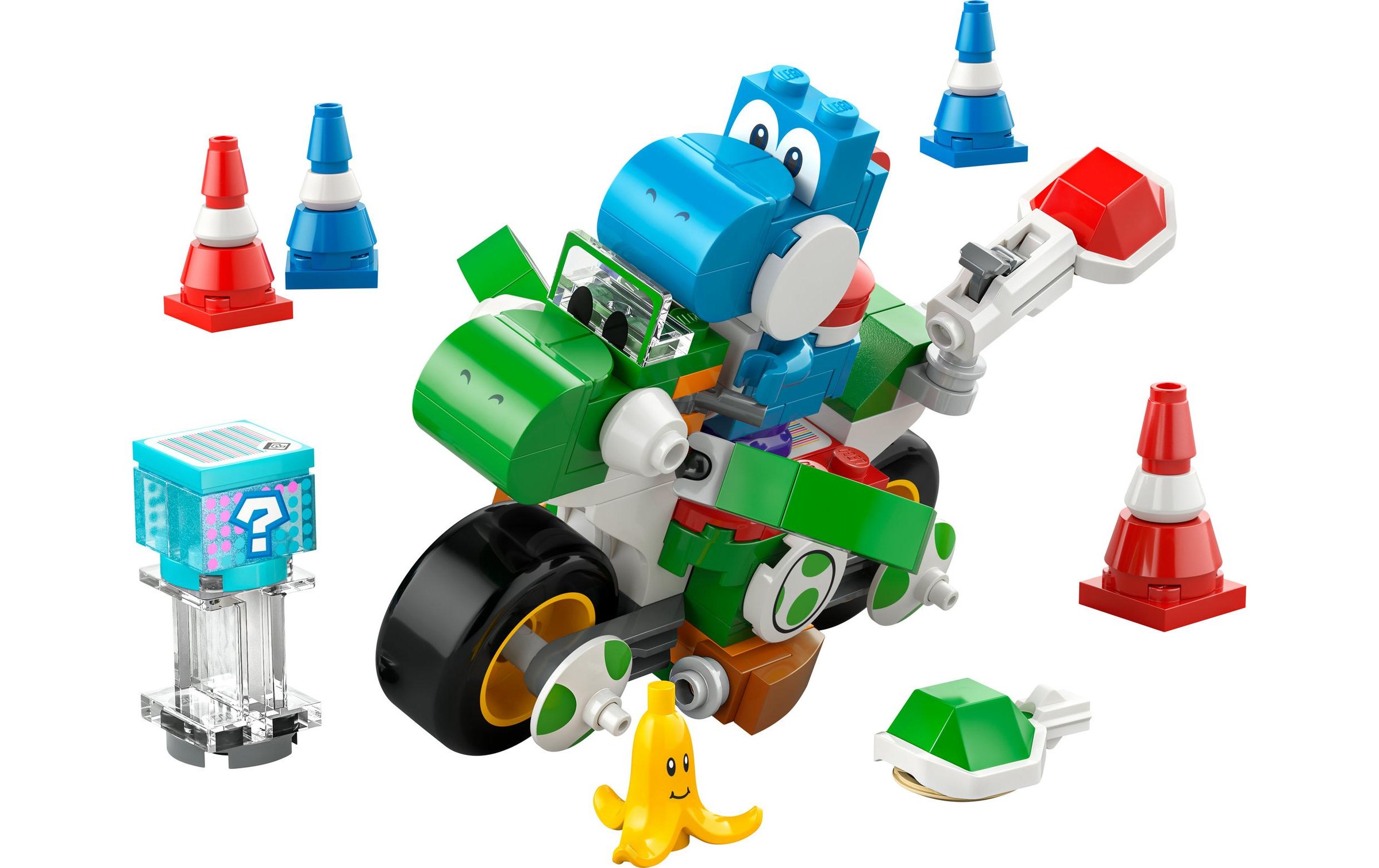 LEGO® Spielbausteine »Super Mario Mario Kart – Yoshi-Bike 72031«, (133 St.)