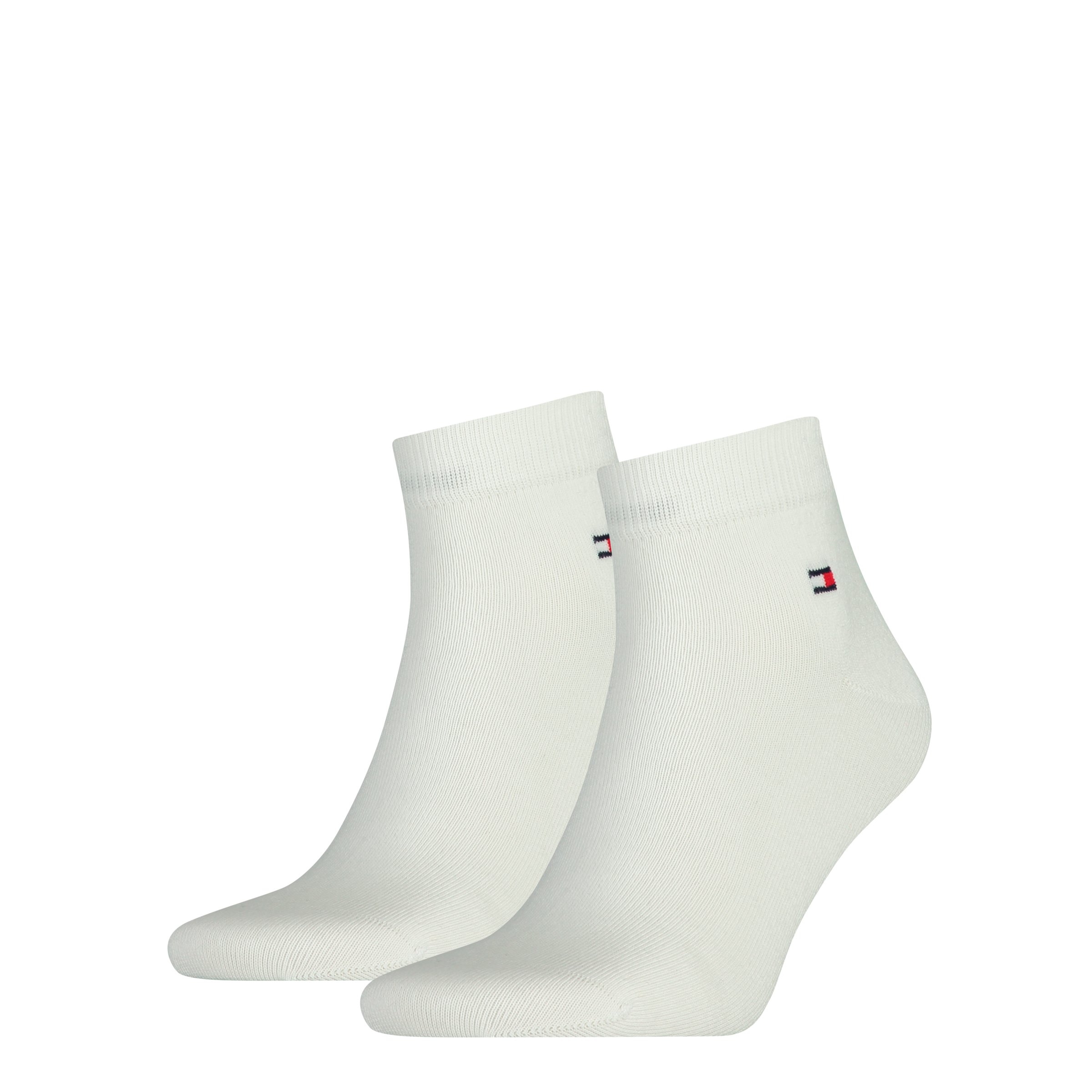 Tommy Hilfiger Kurzsocken »TH MEN QUARTER 2P« 2 Paar, weicher, elastischer Rippenbund, klassisches Tommy Hilfiger Logo