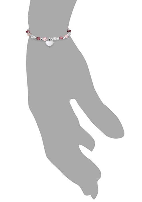 Prinzessin Lillifee Armband »Herz, 2034005«, | Jelmoli-Versand Glasstein mit online kaufen