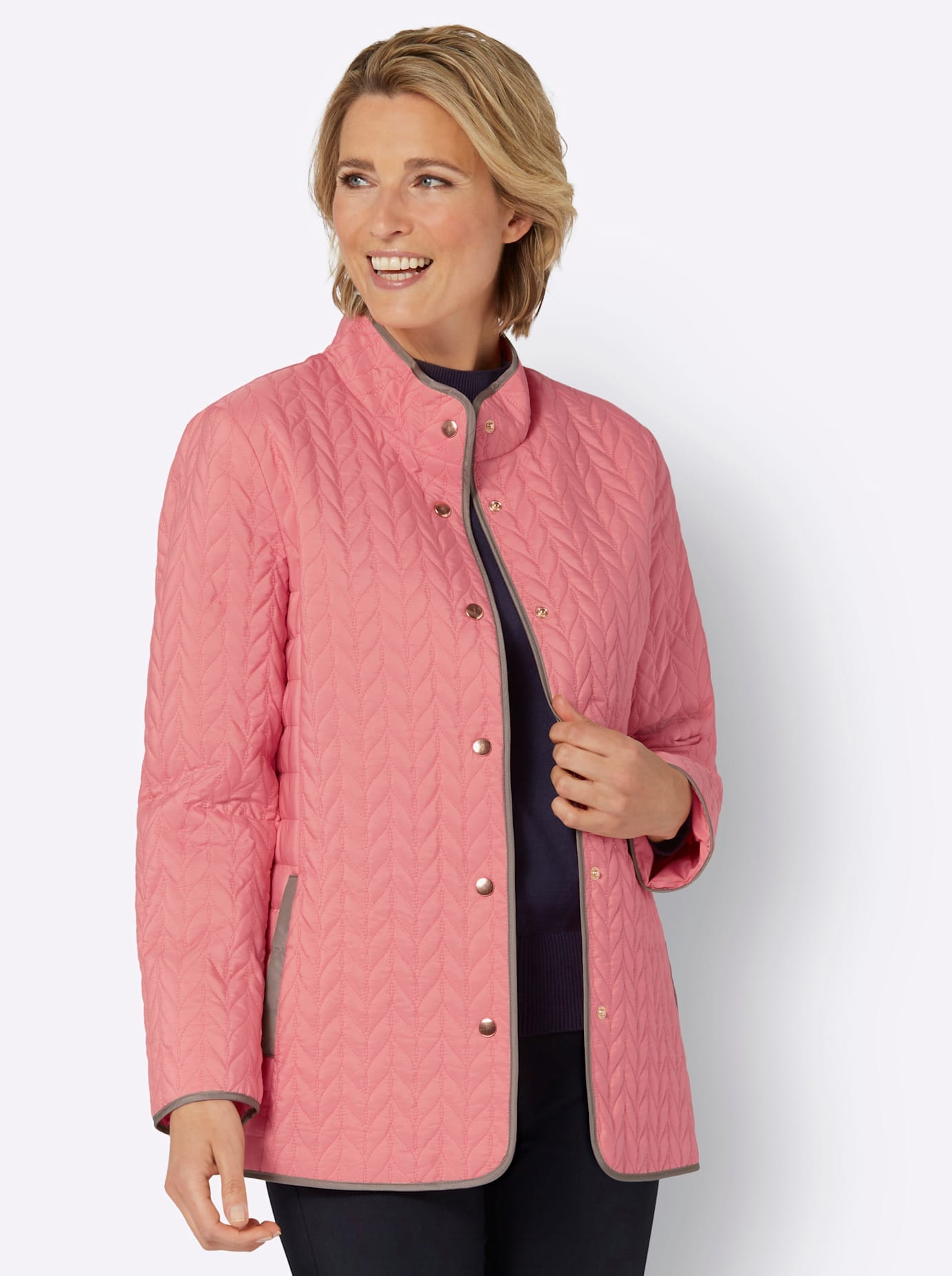 Classic Basics Steppjacke, ohne Kapuze