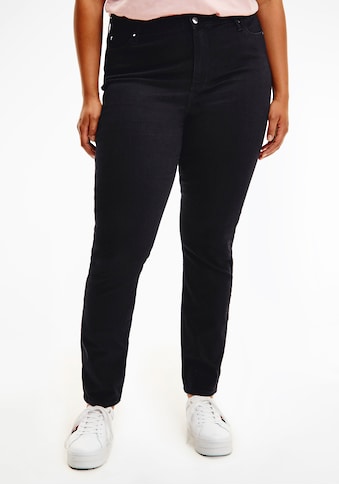 Tommy Hilfiger Curve Skinny-fit-Jeans »CRV HARLEM U SKINNY HW BLACK«, mit Tommy... kaufen