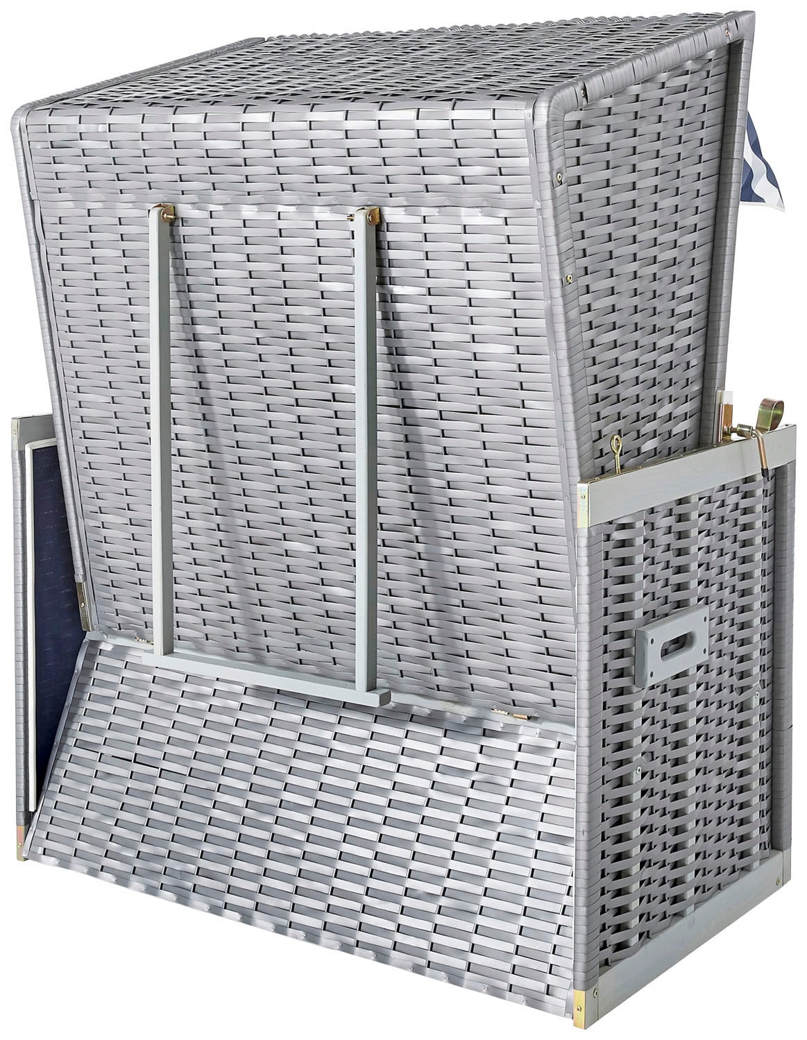 my Flair Strandkorb, 2-Sitzer, inkl. LED-Beleuchtung