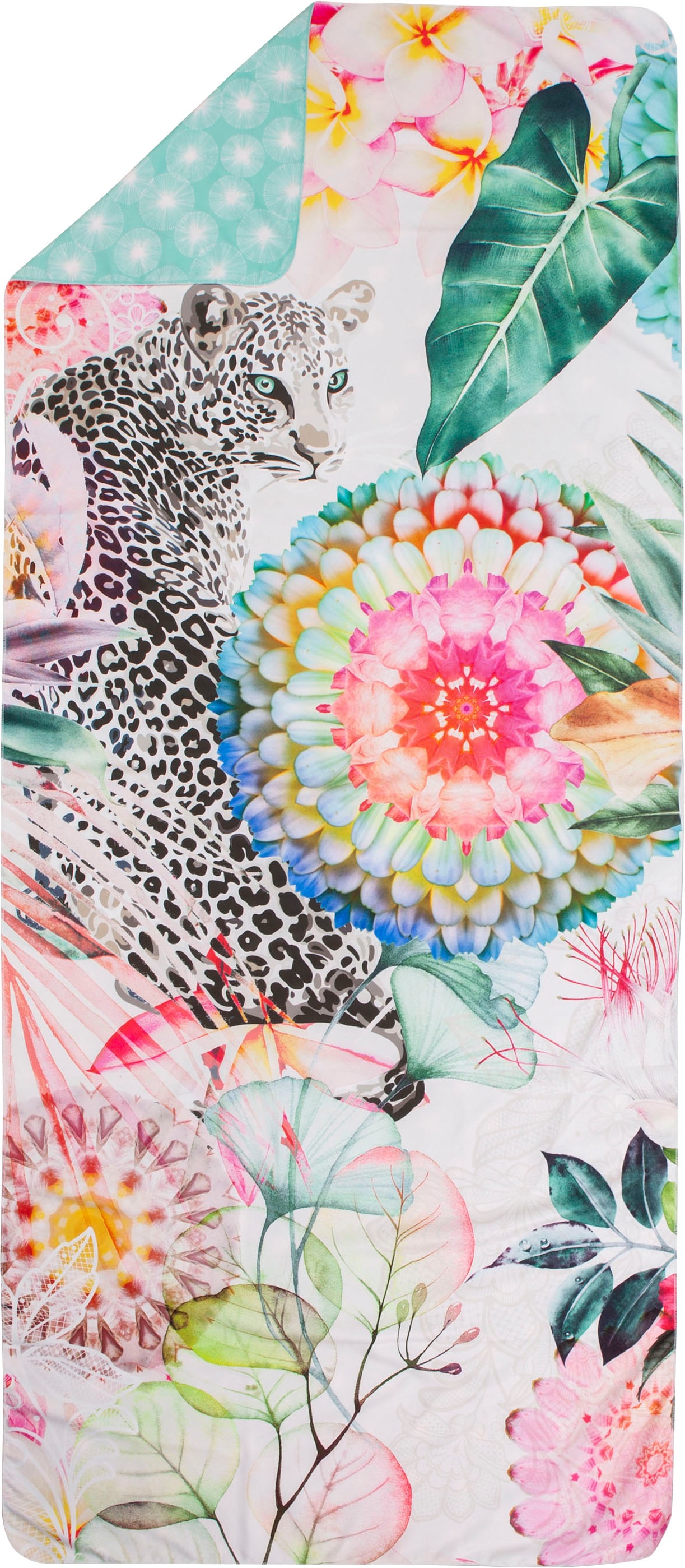 hip Strandtuch »Verda«, (1 St.), mit Mandala, Blumen & Leopard kaufen