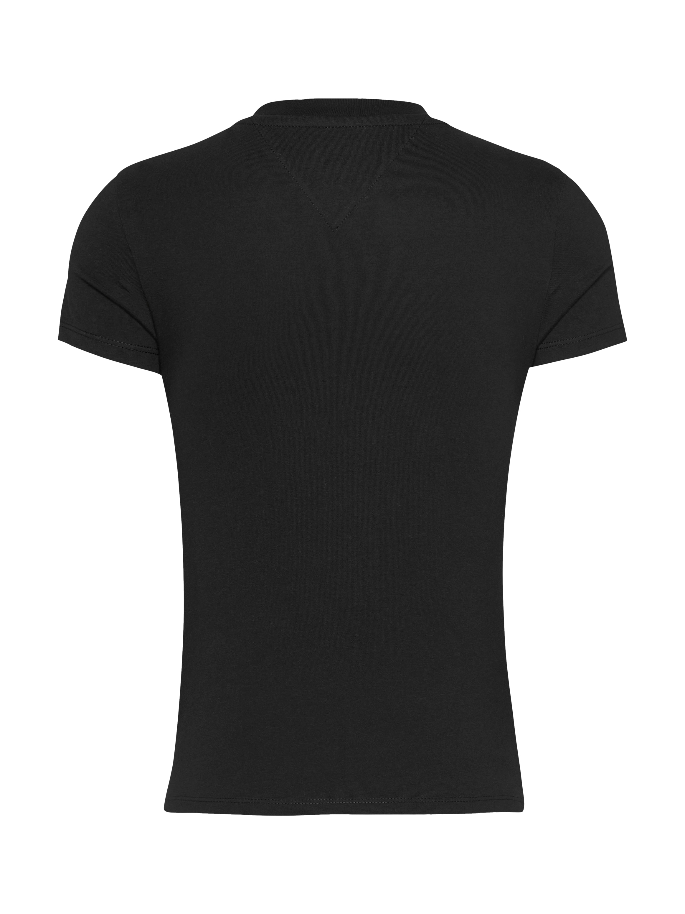 Tommy Jeans Curve T-Shirt »TJW SLIM TONAL LINEAR TEE EXT«, in Grossen Grössen, Logodruck, Figurbetont
