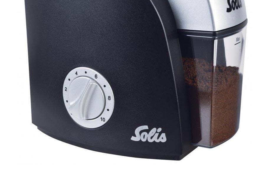 SOLIS OF SWITZERLAND Kaffeemühle »Scala Plus Typ 1661«, 135 W, Kegelmahlwerk, 300 g Bohnenbehälter