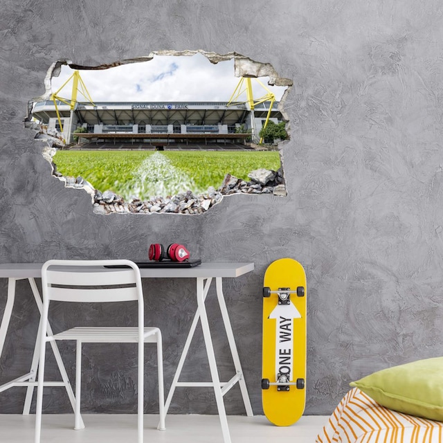 Wall-Art Wandtattoo »BVB Signal Iduna Park bei Tag«, (1 St.) online shoppen  | Jelmoli-Versand