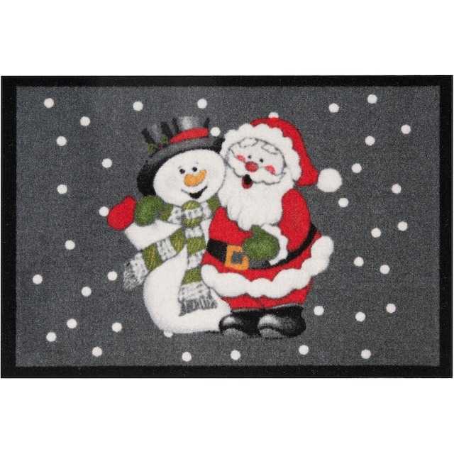 ❤ HANSE Home Fussmatte »Santa Snowman«, rechteckig, 7 mm Höhe, In und  Outdoor geeignet, Pflegeleicht, Rutschhemmend, Weihnachten, Waschbar,  Festlich ordern im Jelmoli-Online Shop