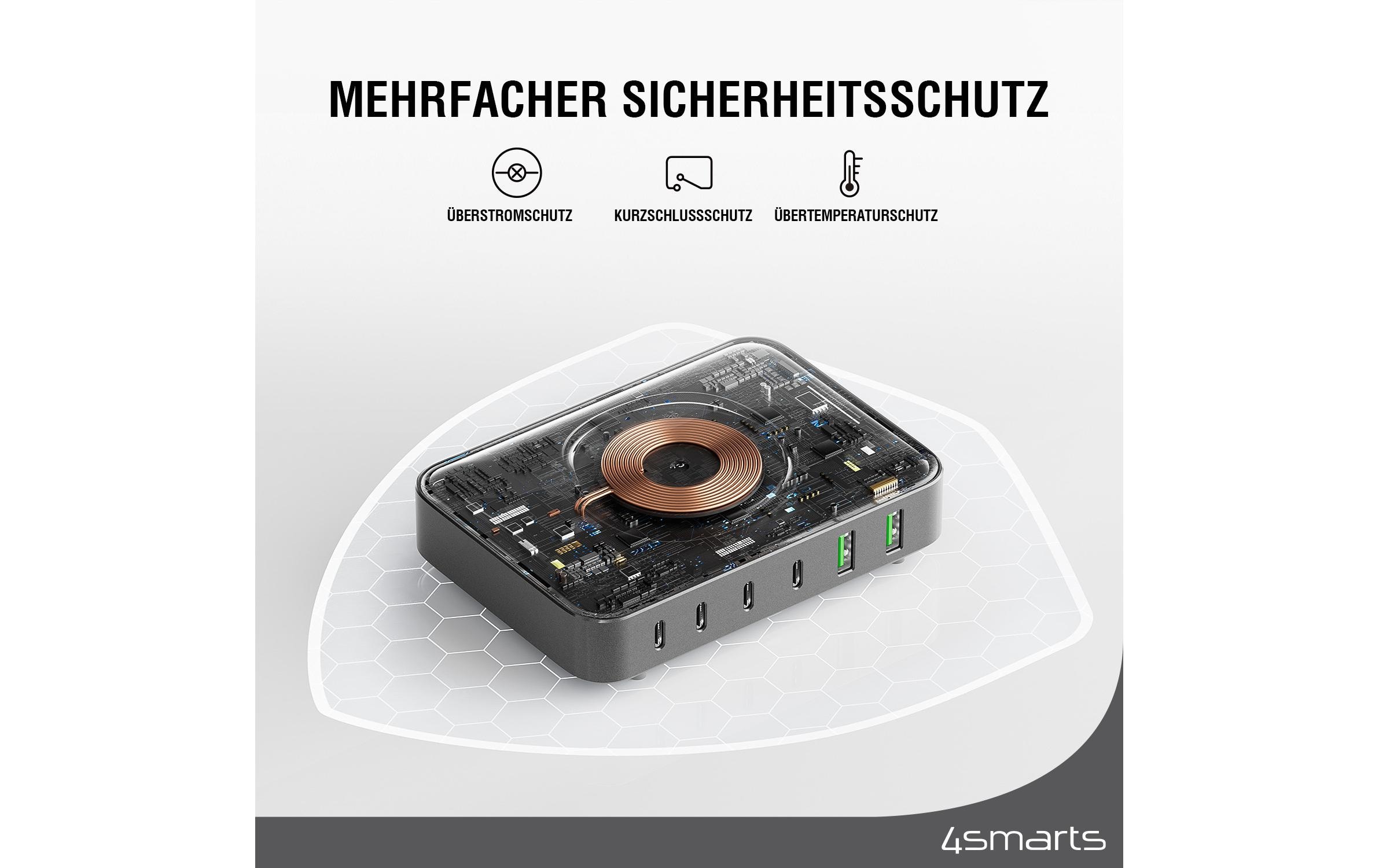 4smarts USB-Ladegerät »GaN Schwarz«