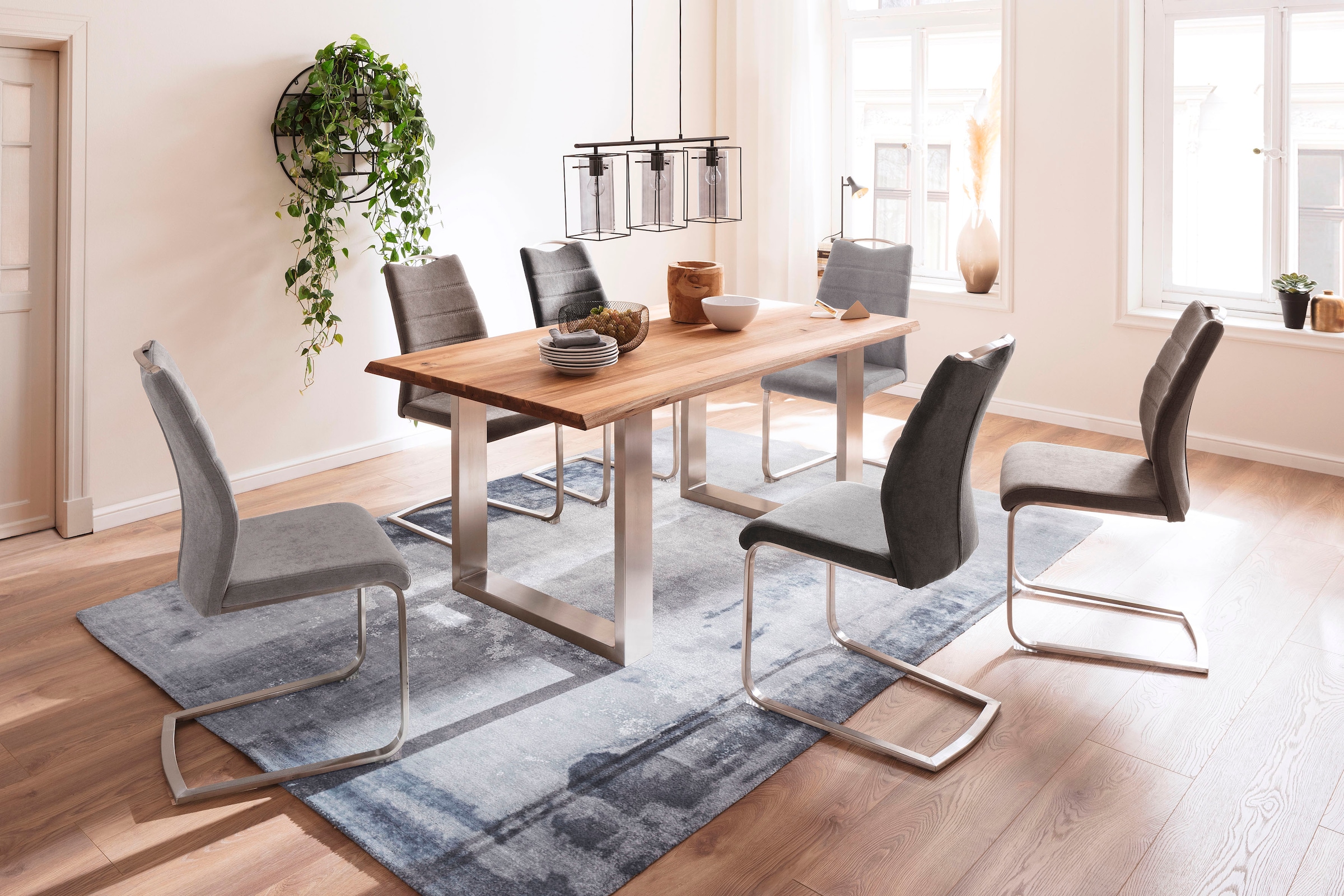 Massivholz Esstisch »Greta«, Baumkante furniture kaufen Esstisch mit Jelmoli-Versand online Kante oder MCA | grader