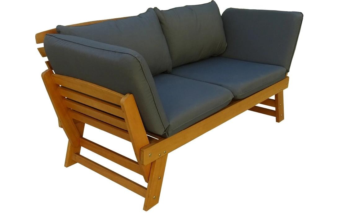 Loungesofa »Contini Anthrazit/Eucalyptus«