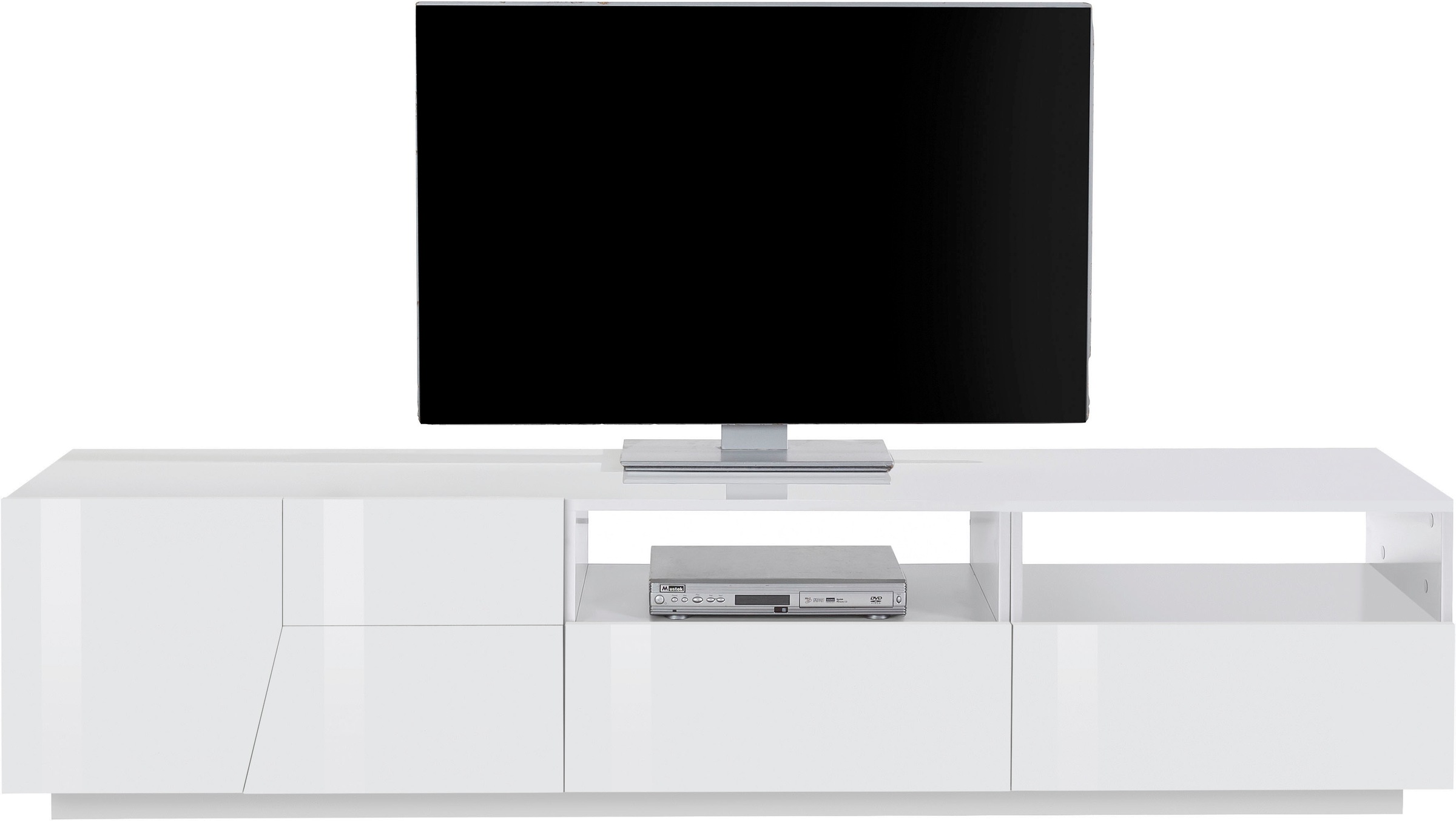 INOSIGN Lowboard »ALIEN- TV-Board, mit 2 Türen, 2 Schubladen und 2 offenen Fächern«, TV-Kommode Breite ca. 200 cm "Made in Italy"