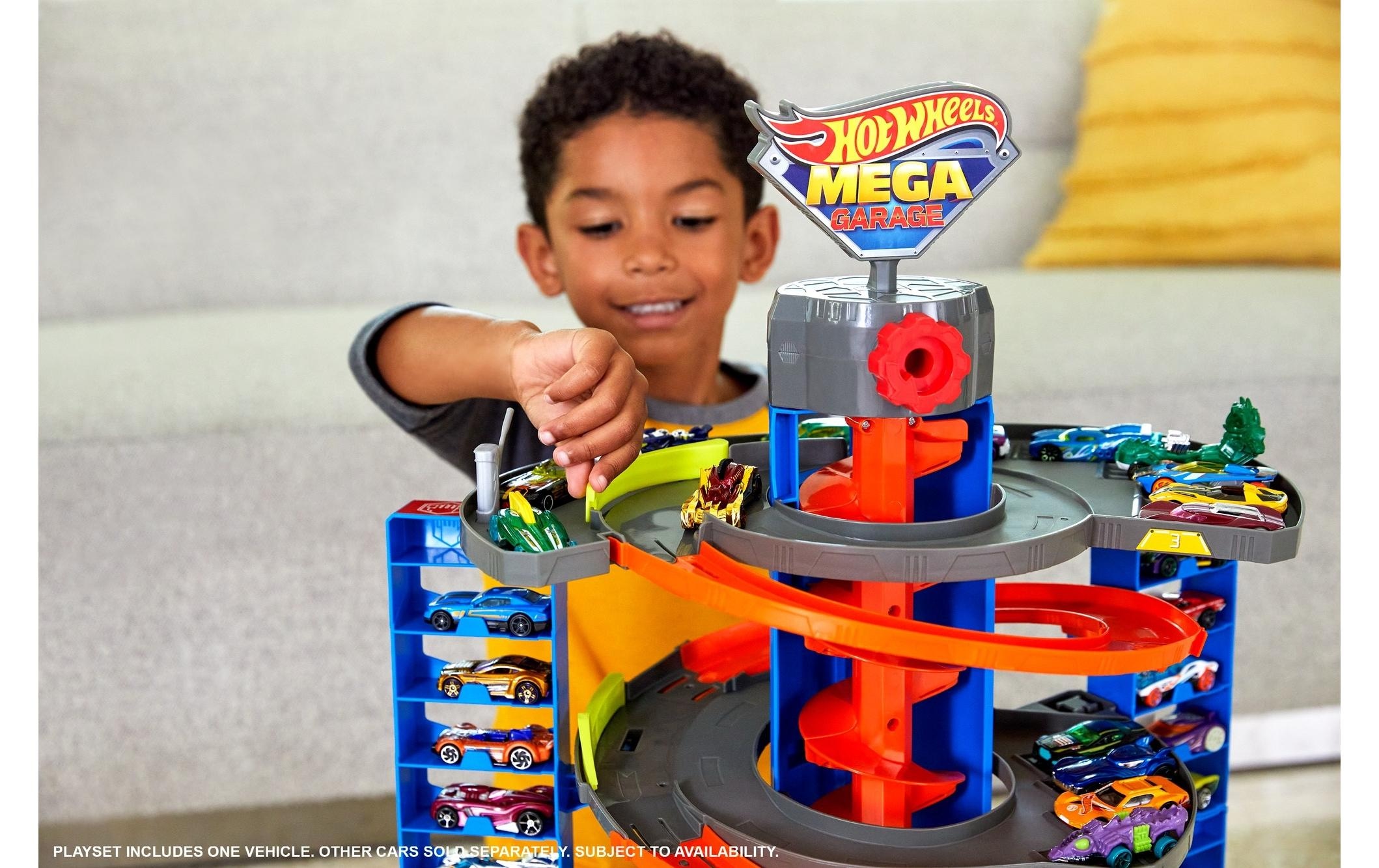 Hot Wheels Autorennbahn »Power-Parkgarage«