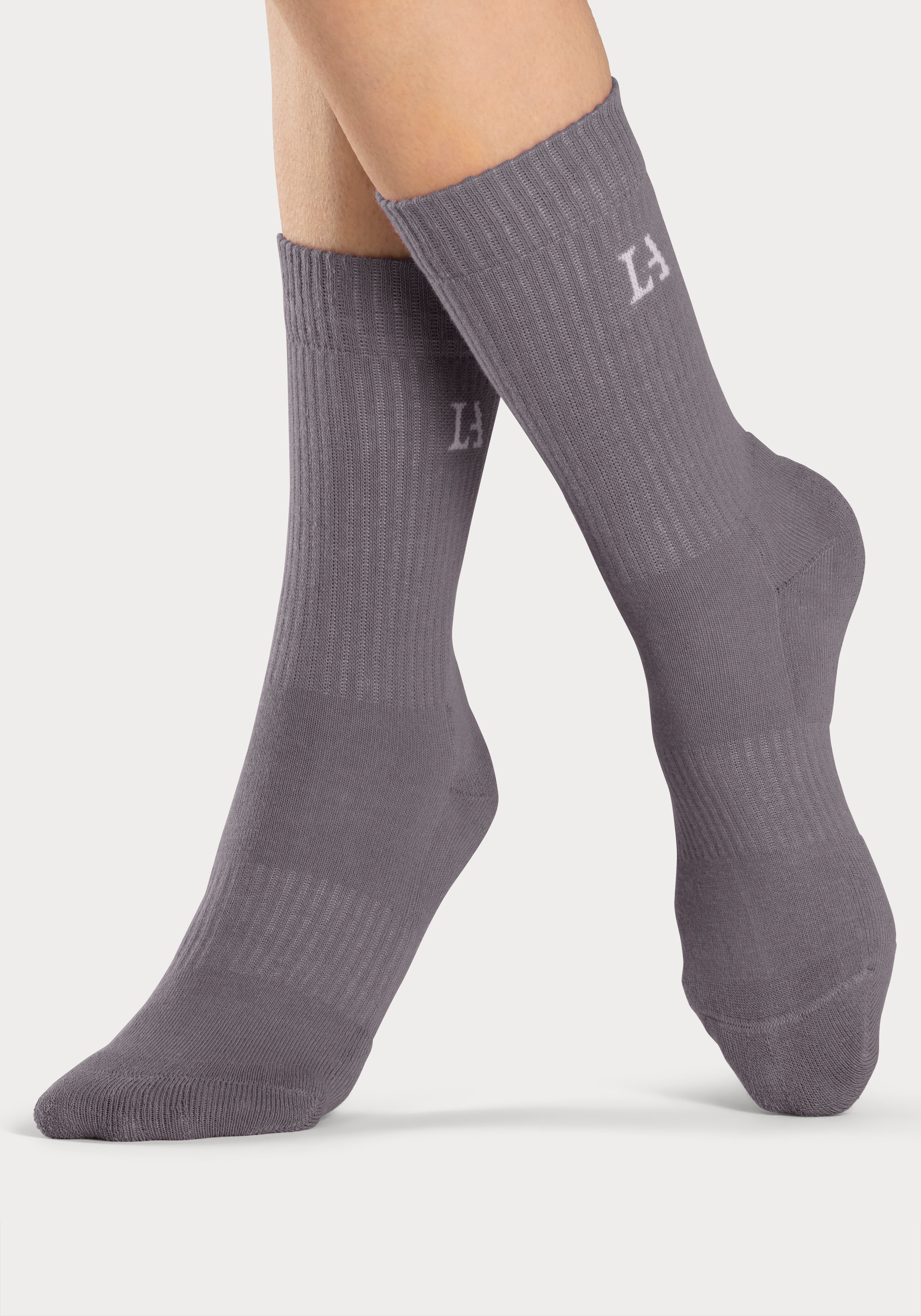 LASCANA ACTIVE Tennissocken, (Packung), mit Frotteé