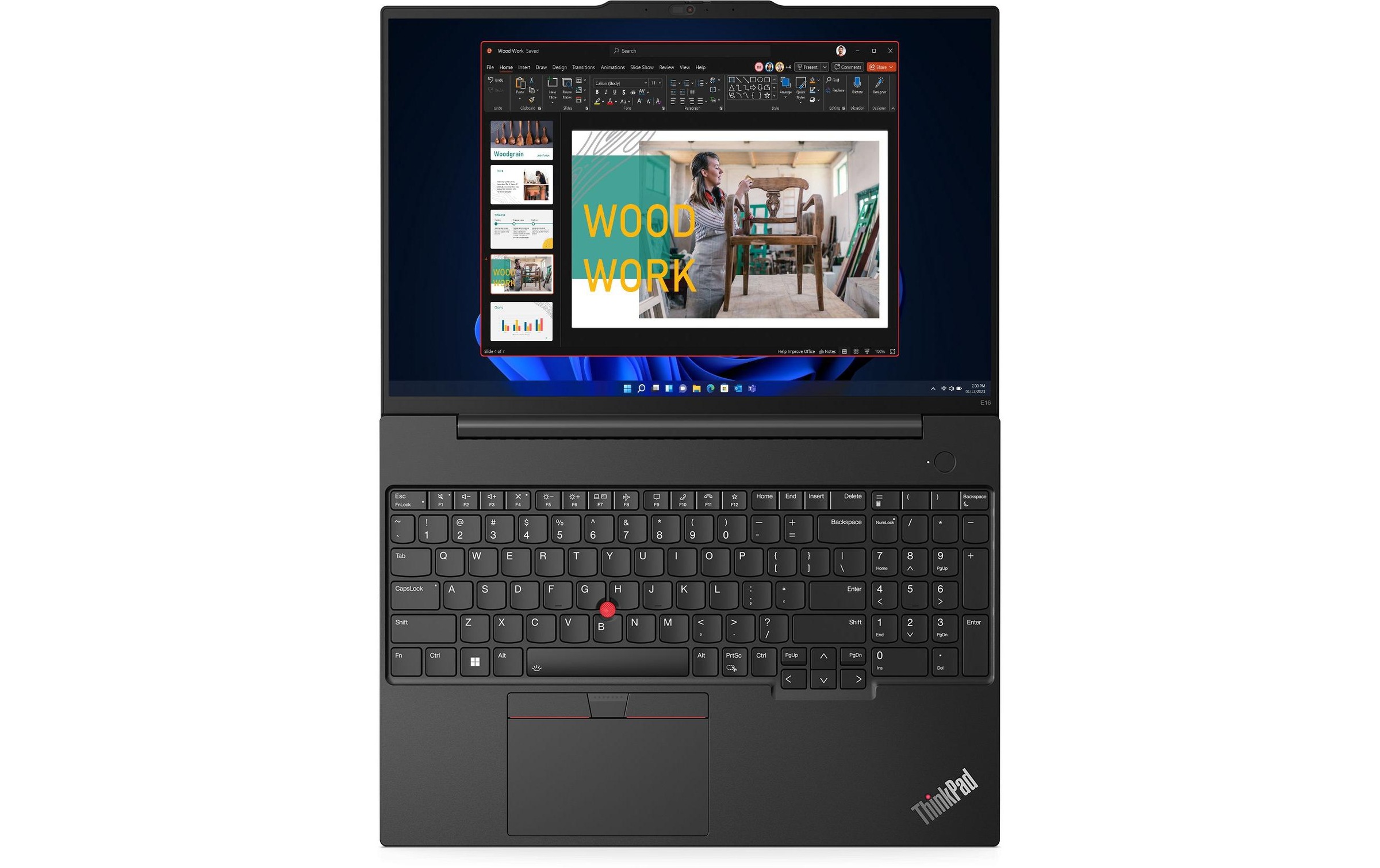 Lenovo Notebook »ThinkPad E16 Gen,1 (AMD)«, 40,48 cm, / 16 Zoll, AMD, Ryzen 7, Radeon Graphics, 1000 GB SSD