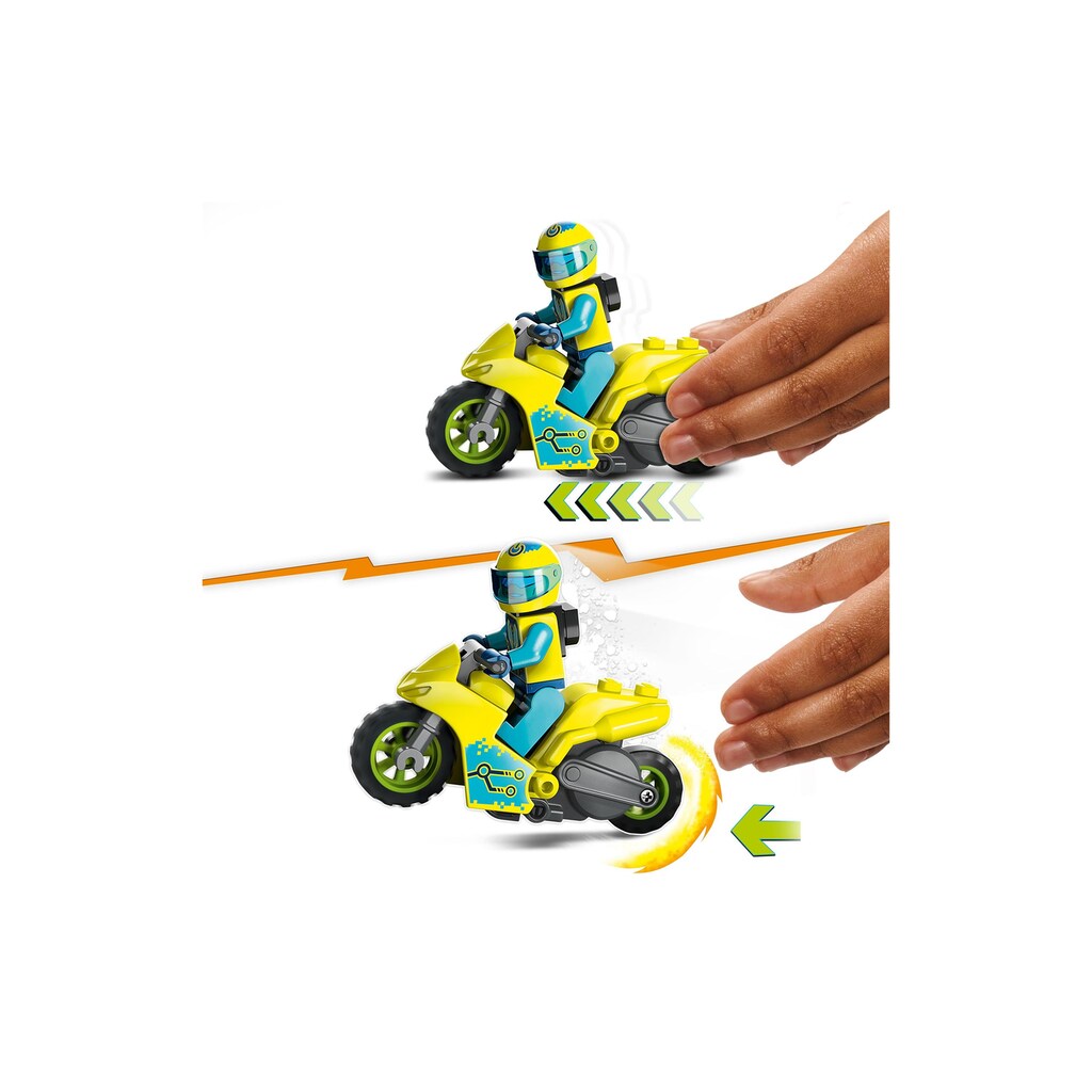 LEGO® Konstruktionsspielsteine »Cyber-Stuntbike«, (13 St.)