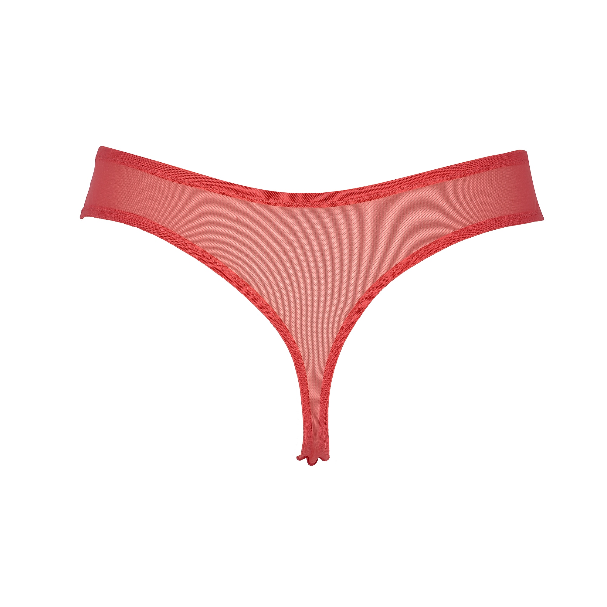 After Eden D-cup & up String »Maite«, Mit Spitzen- und Riemchendetails
