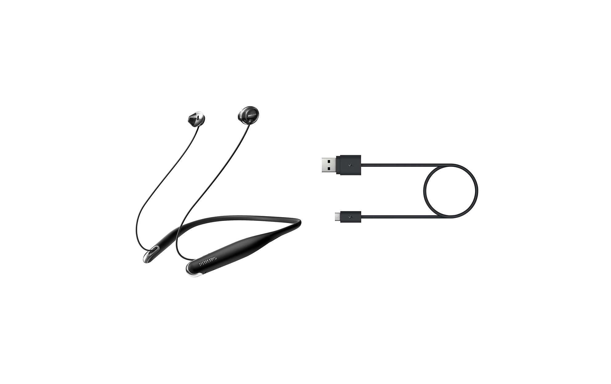 Philips In-Ear-Kopfhörer »TAPN505BK/00 Schwarz«, Rauschunterdrückung