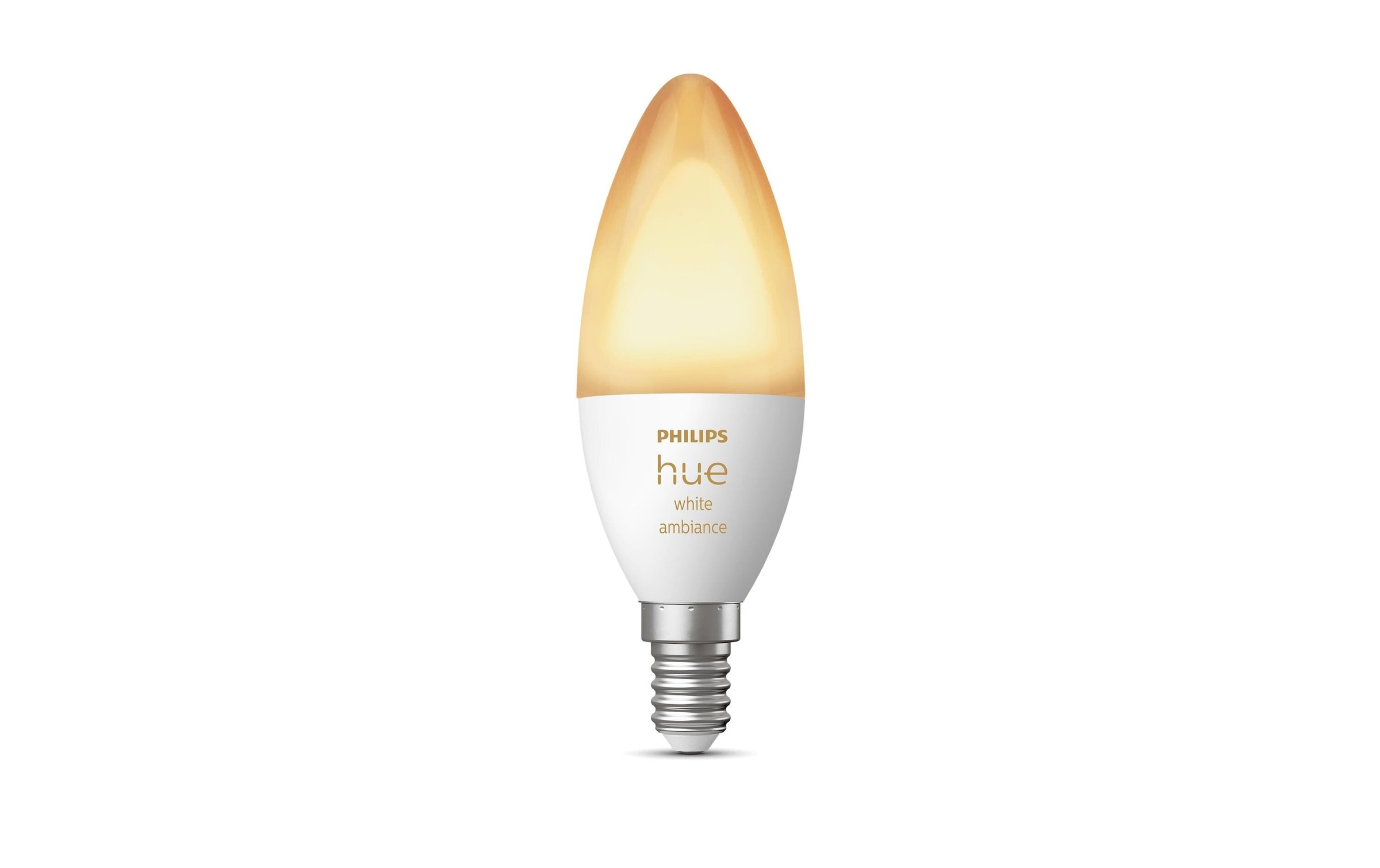 Philips Hue Spezialleuchtmittel »White Ambian«, E14, Neutralweiss-Tageslichtweiss-Kaltweiss-Warmweiss