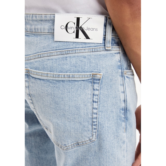 Calvin Klein Jeans Tapered-fit-Jeans »SLIM TAPER«, mit Calvin Klein Leder- Badge online kaufen | Jelmoli-Versand