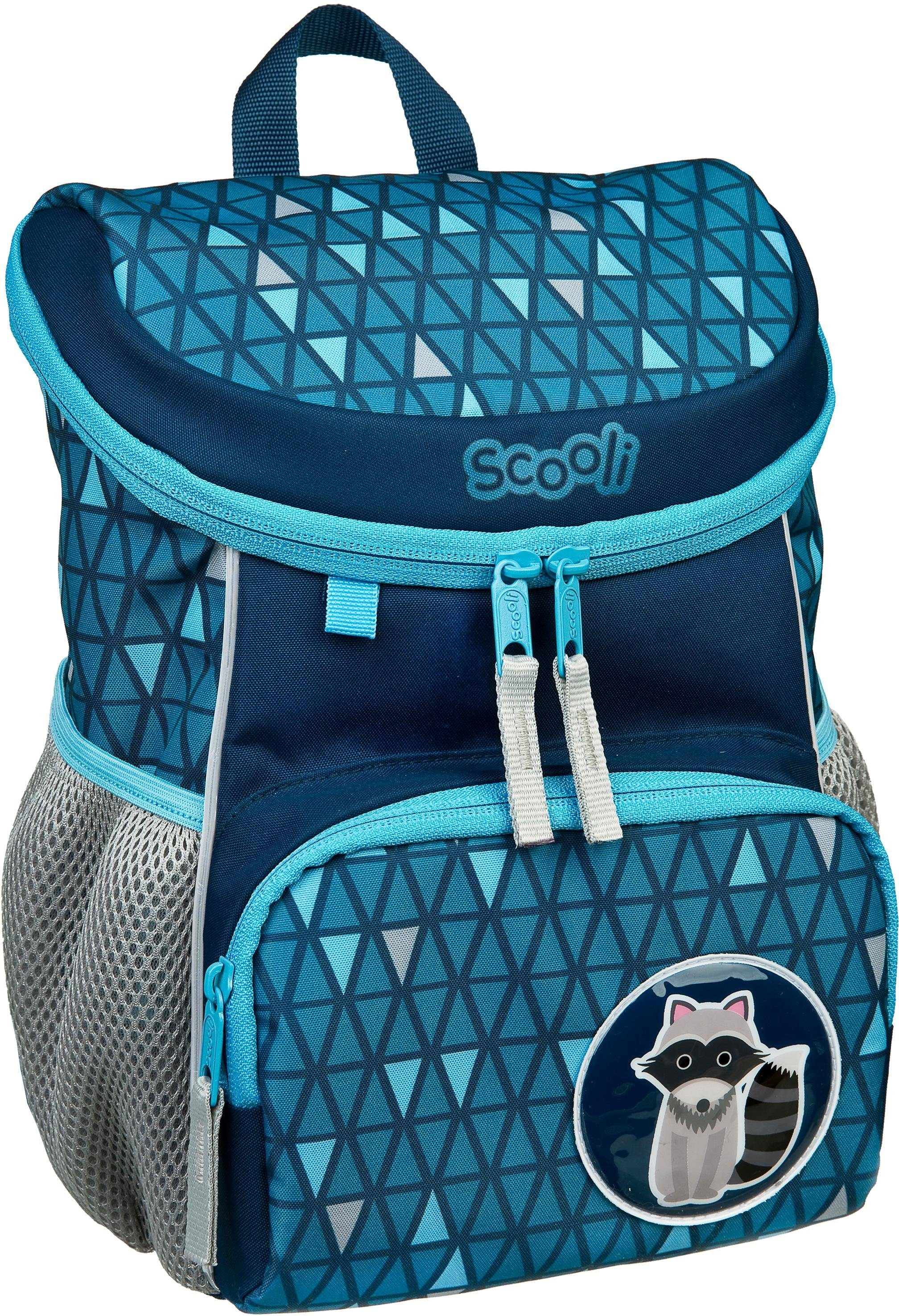 Scooli Kinderrucksack »Mini-Me, Rickie Racoon«, Reflektoren