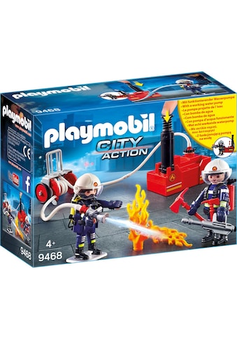 Playmobil® Konstruktions-Spielset »Feuerwehrmänner mit Löschpumpe (9468), City... kaufen