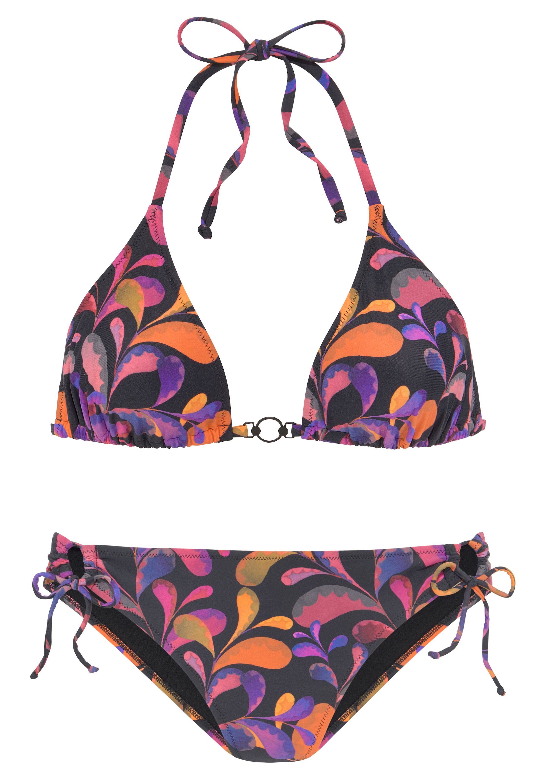 Vivance Triangel-Bikini, mit Zierring