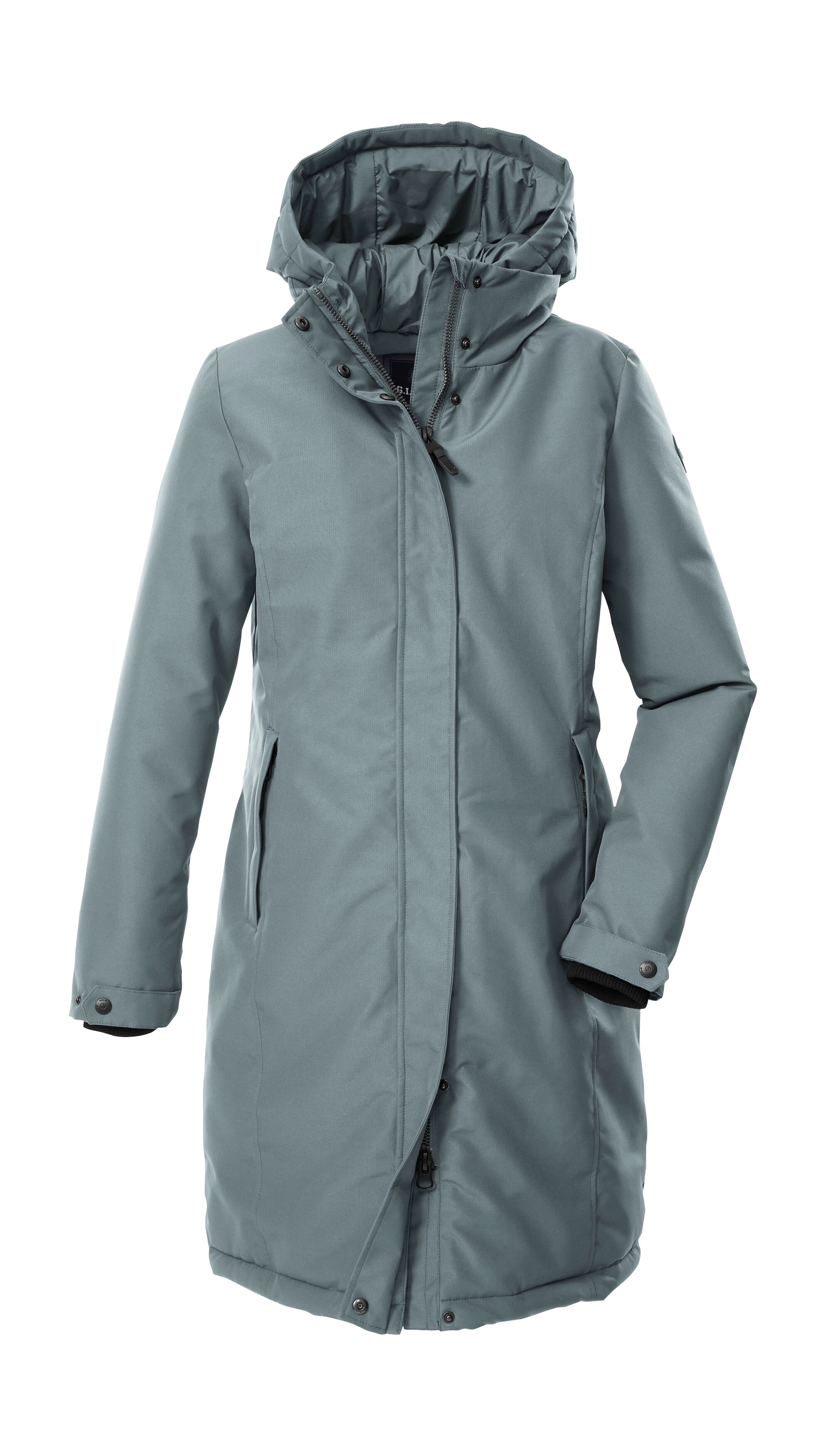 G.I.G.A. DX by killtec Funktionsmantel »GW 80 WMN CT« Wind- und wasserdichter Damenmantel mit Kapuze und 2-Wege-Zipper