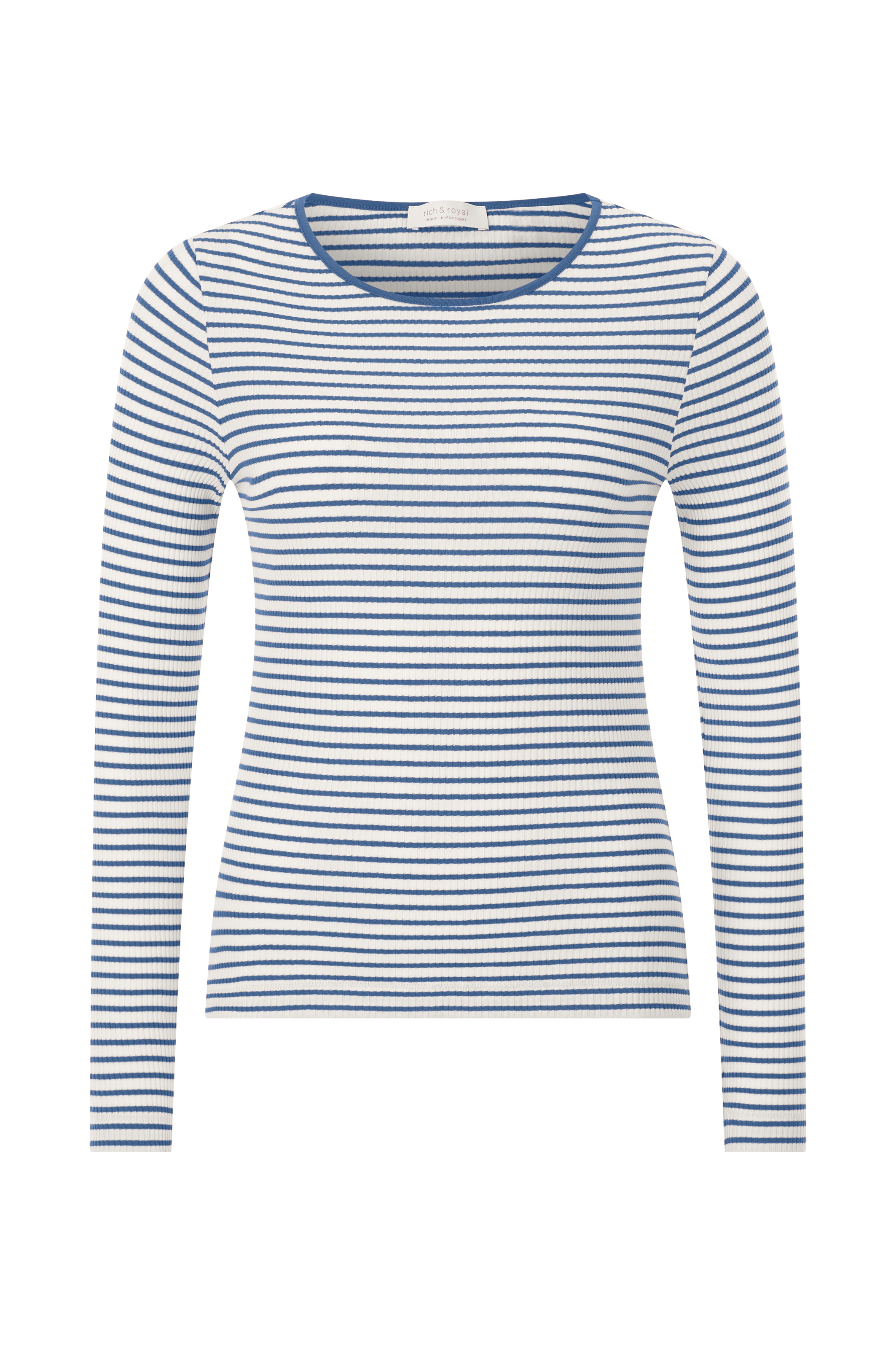 RICHROYAL Langarmshirt, Mit Markenlabel am Rücken