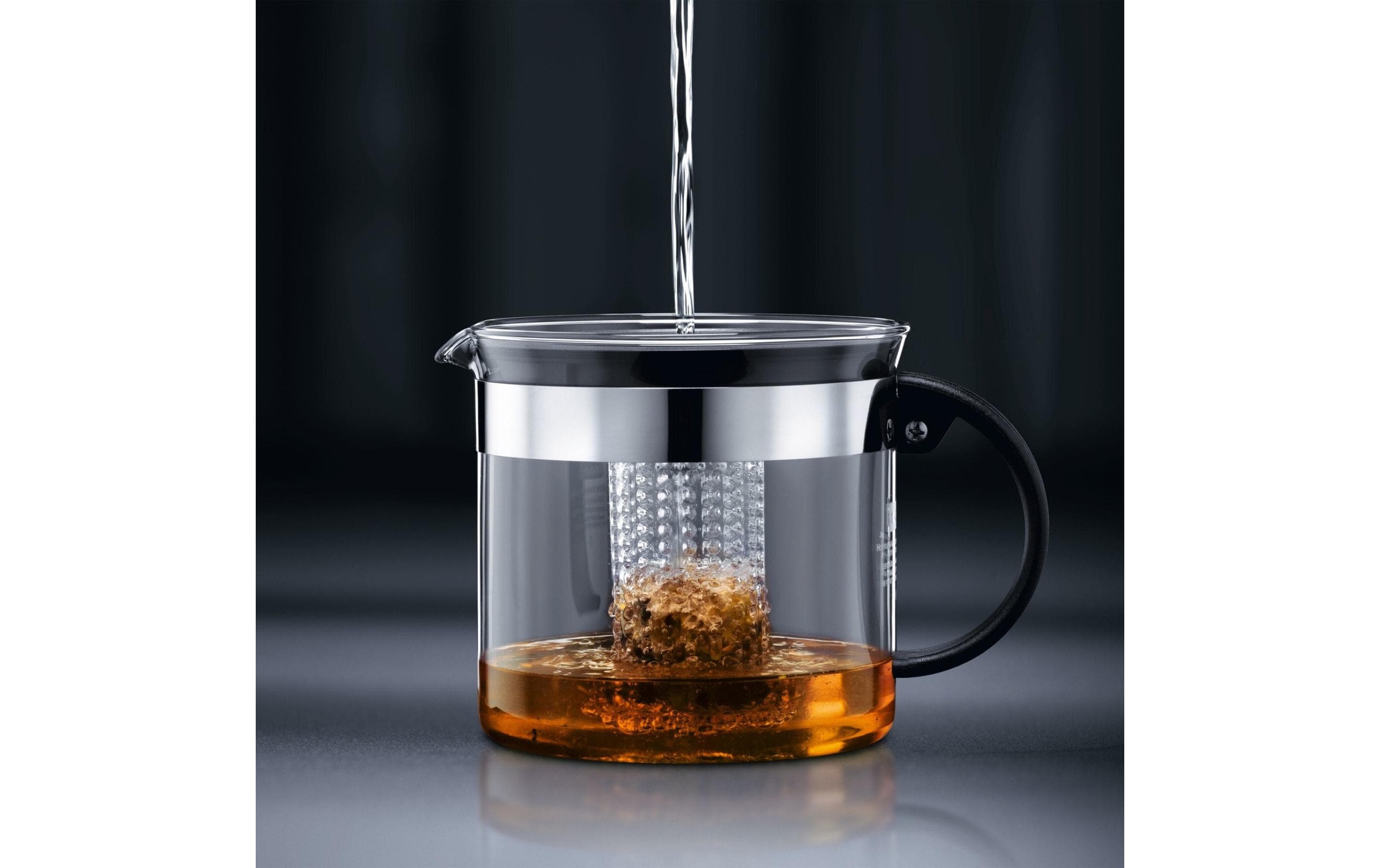 Bodum Teebereiter »Bistro Nouveau 1 l, Transparent«