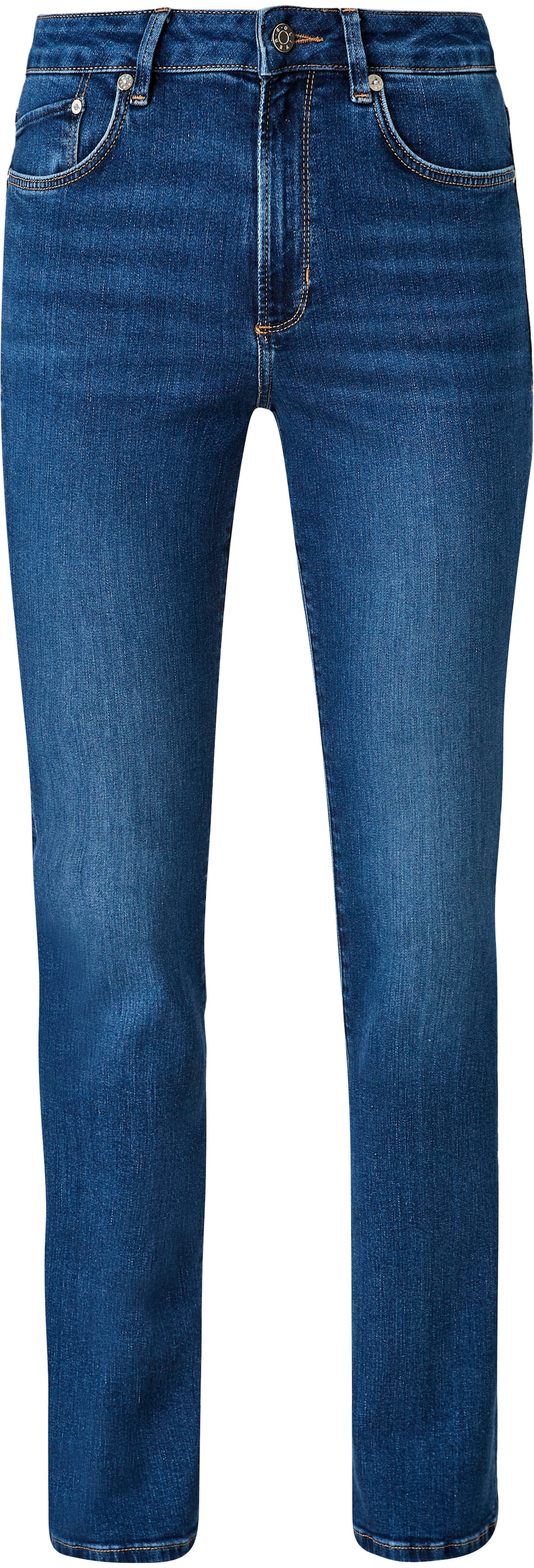 s.Oliver Bootcut-Jeans »BEVERLY«, in Stretch-Qualität, mit Nieten an den Taschen