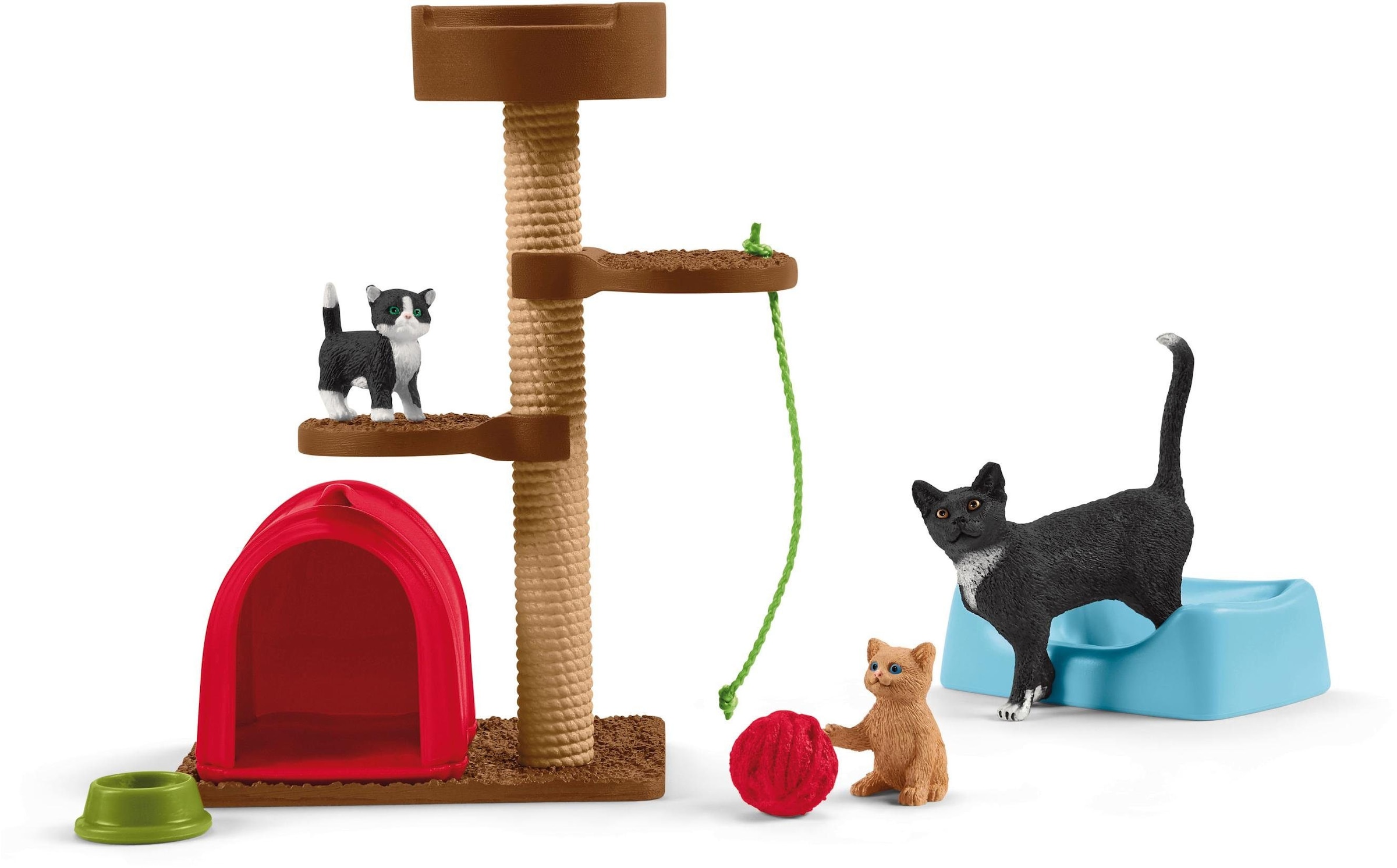 Spielfigur »FARM WORLD, Spielspass für niedliche Katzen (42501)«, (Set)