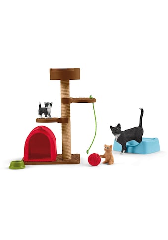 Schleich® Spielfigur »Farm World, Spielspass für niedliche Katzen (42501)«, (Set) kaufen