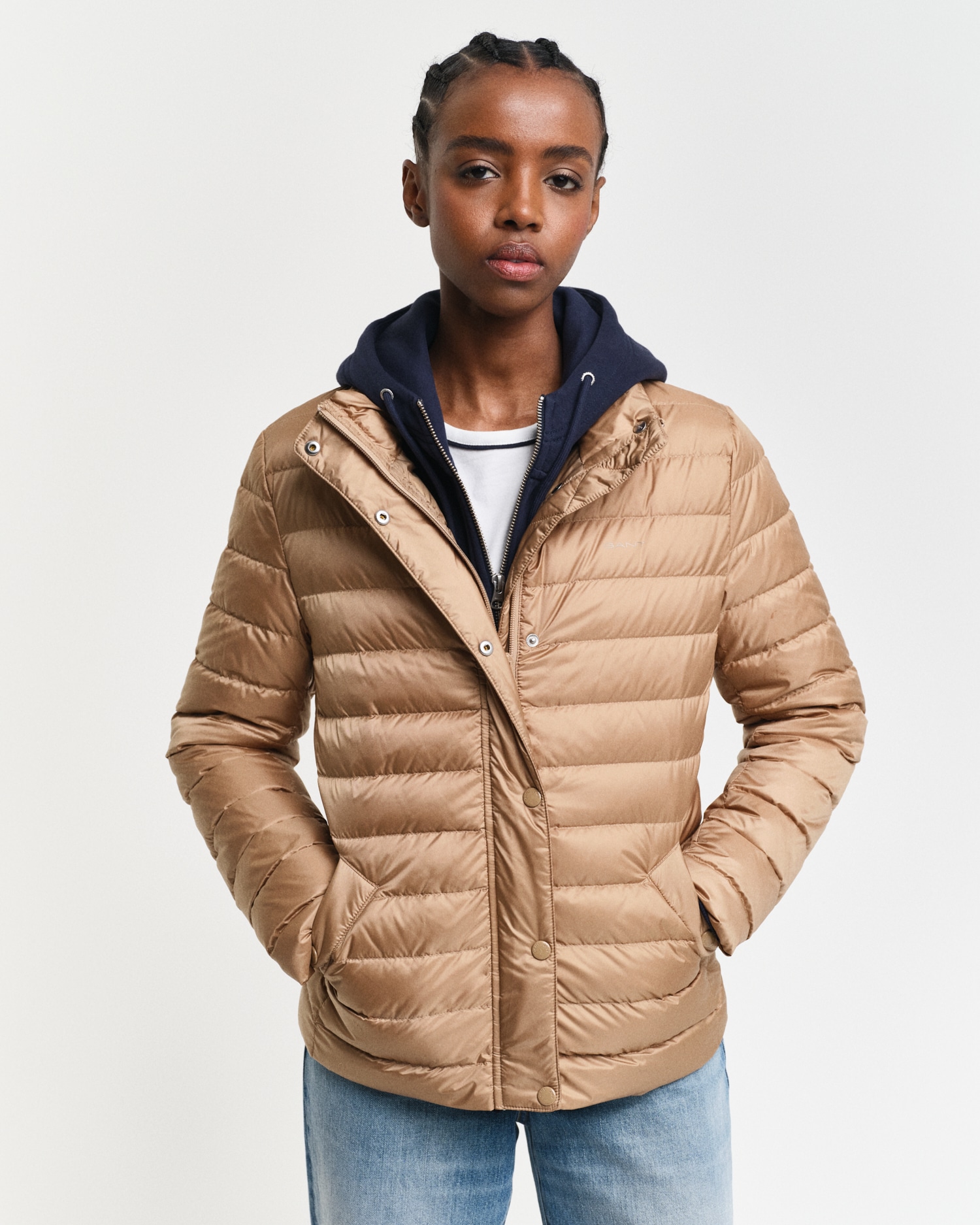 Gant Steppjacke »LIGHT DOWN JACKET«, Wasserabweisend, leichte Steppjacke, regenabweisend