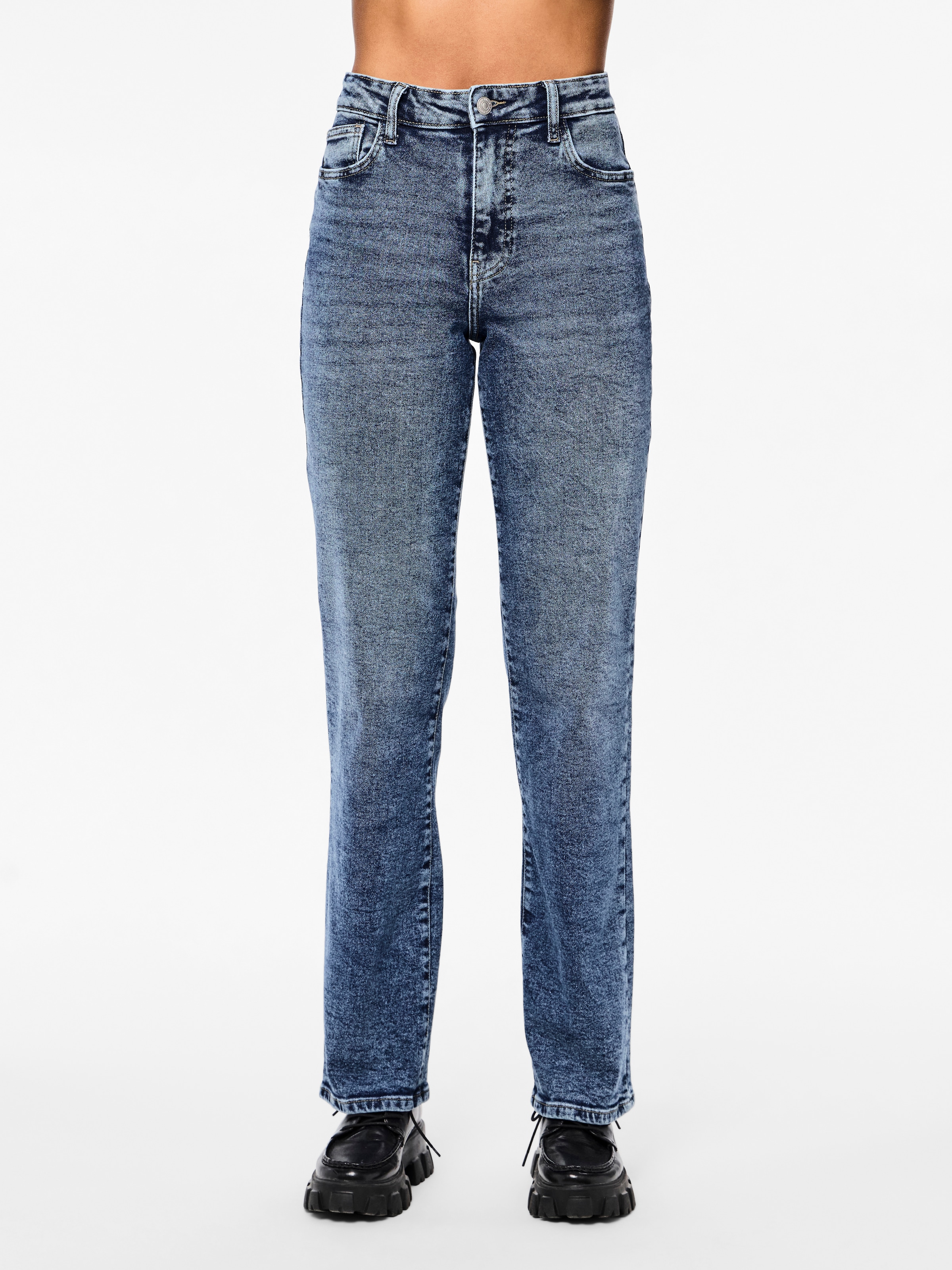 pieces Straight-Jeans »PCKELLY HW STRAIGHT JEANS MB402 NOOS BC«