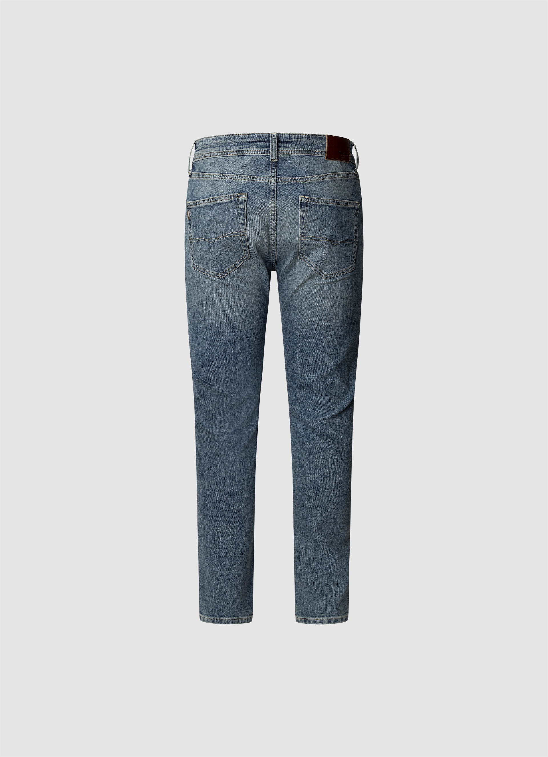 Pepe Jeans Tapered-fit-Jeans »TAPERED JEANS STANLEY«, Ziernähte an den Gesässtaschen