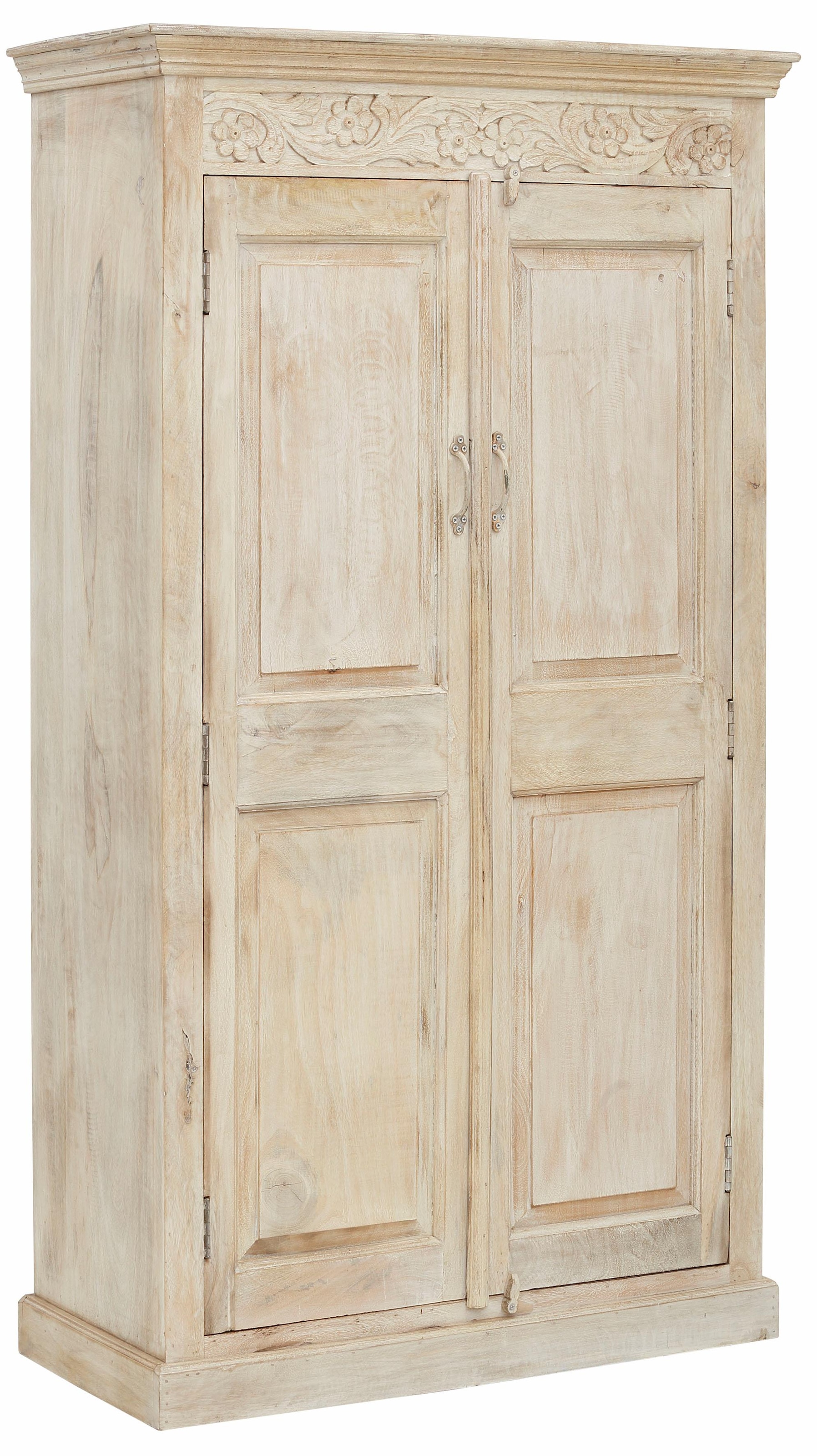 Home affaire Garderobenschrank »Devdan«, mit dekorativen Fräsungen oben,  Breite 100 cm, viel Stauraum online kaufen | Jelmoli-Versand