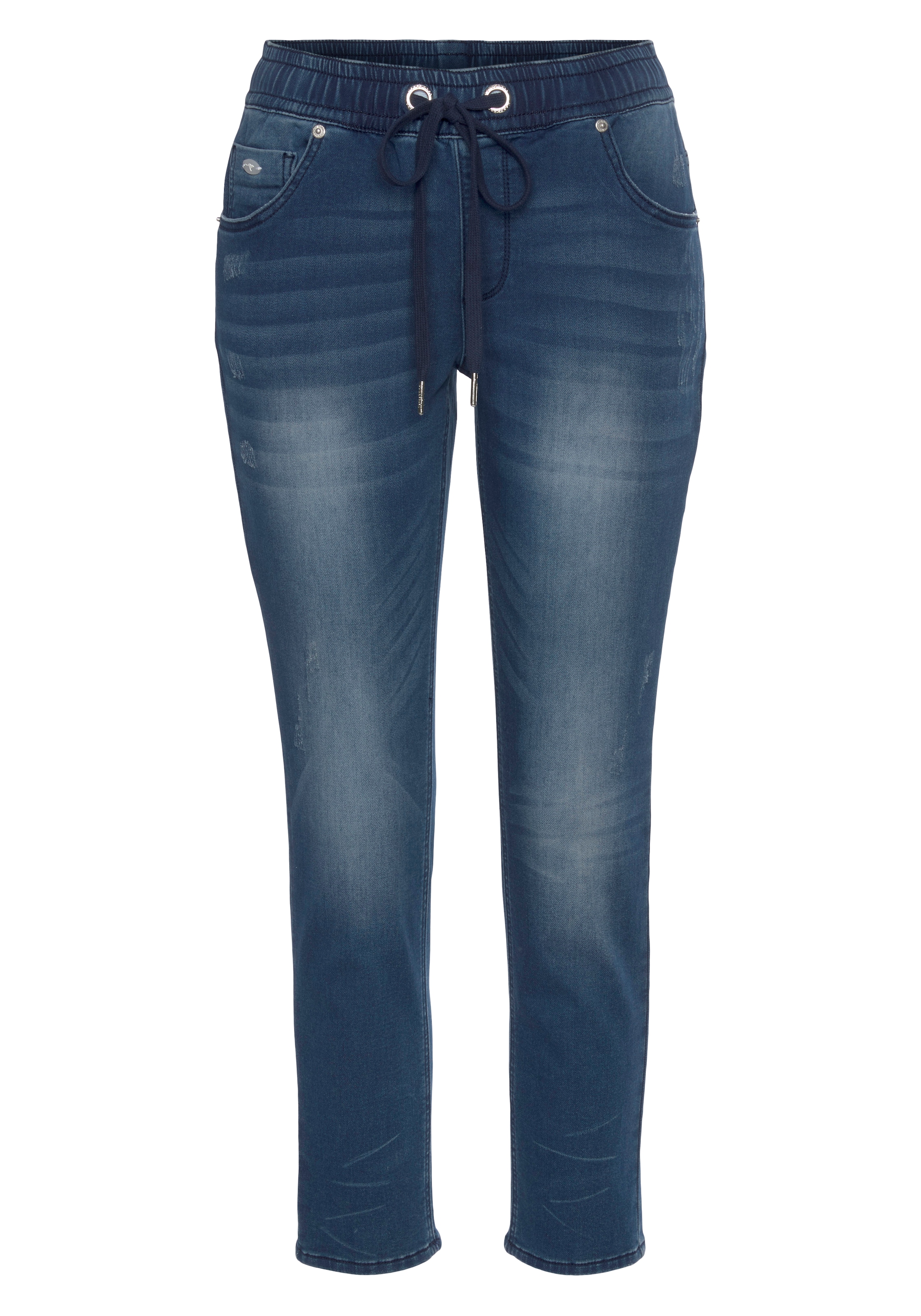 KangaROOS Jogg Pants »7/8 JOGG-DENIM«, in Denim-Optik mit elastischem  Bündchen online bestellen bei Jelmoli-Versand Schweiz | Tapered Jeans