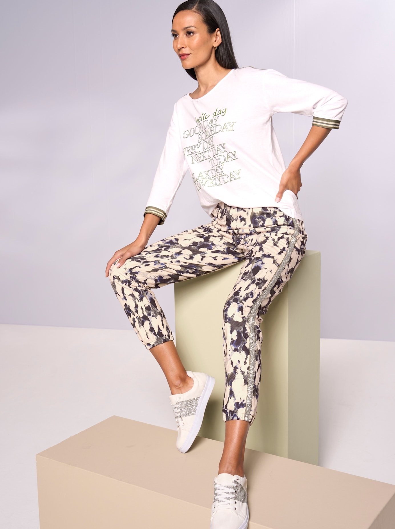 RICK CARDONA by heine Rundhalsshirt »T-Shirt«, (1 tlg.)
