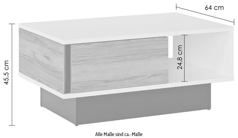 INOSIGN Couchtisch »Novena«, Breite 100 cm