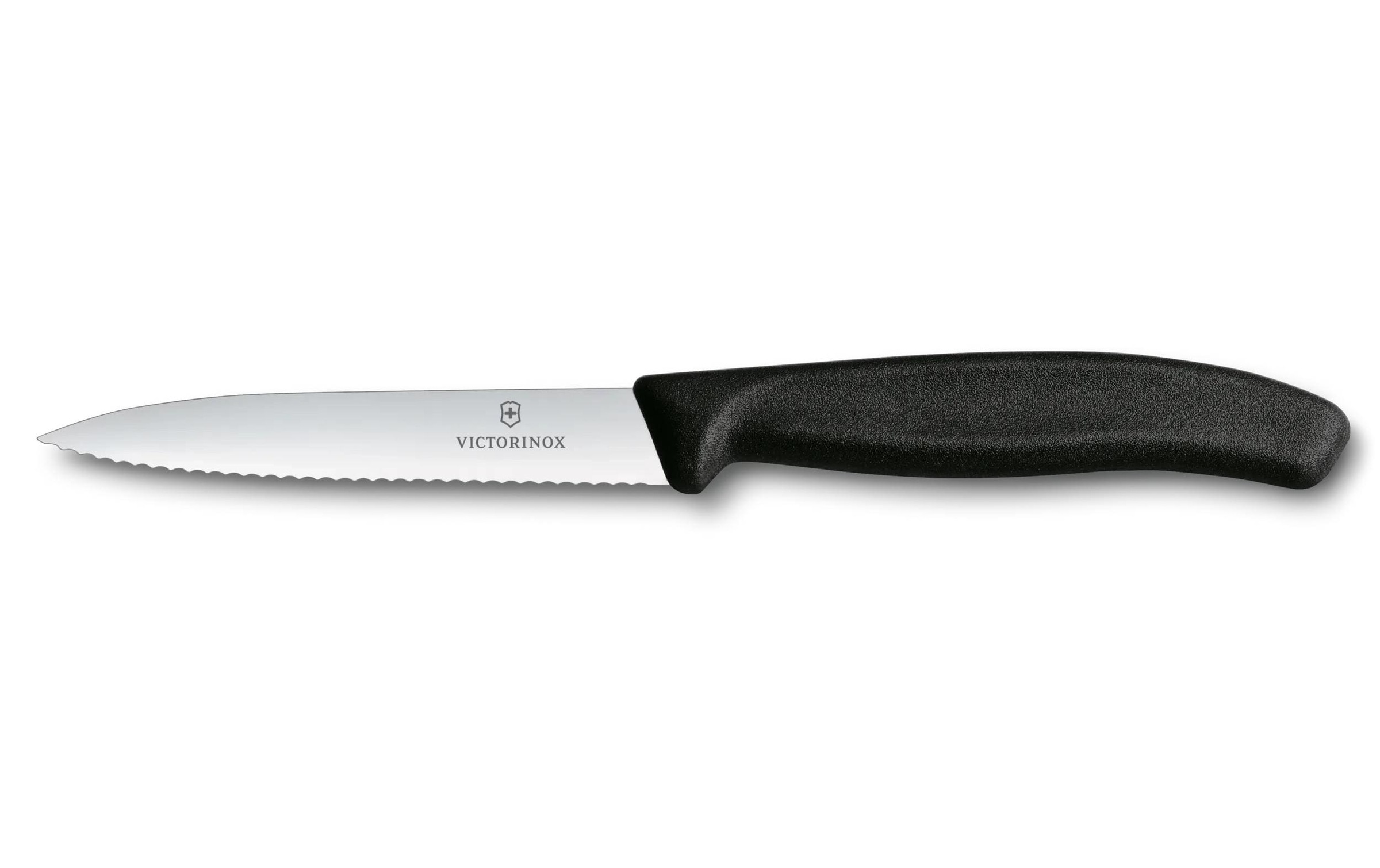 Victorinox Swiss Classic Black 10cm Serrated 6 Piece Paring Knife Box Set